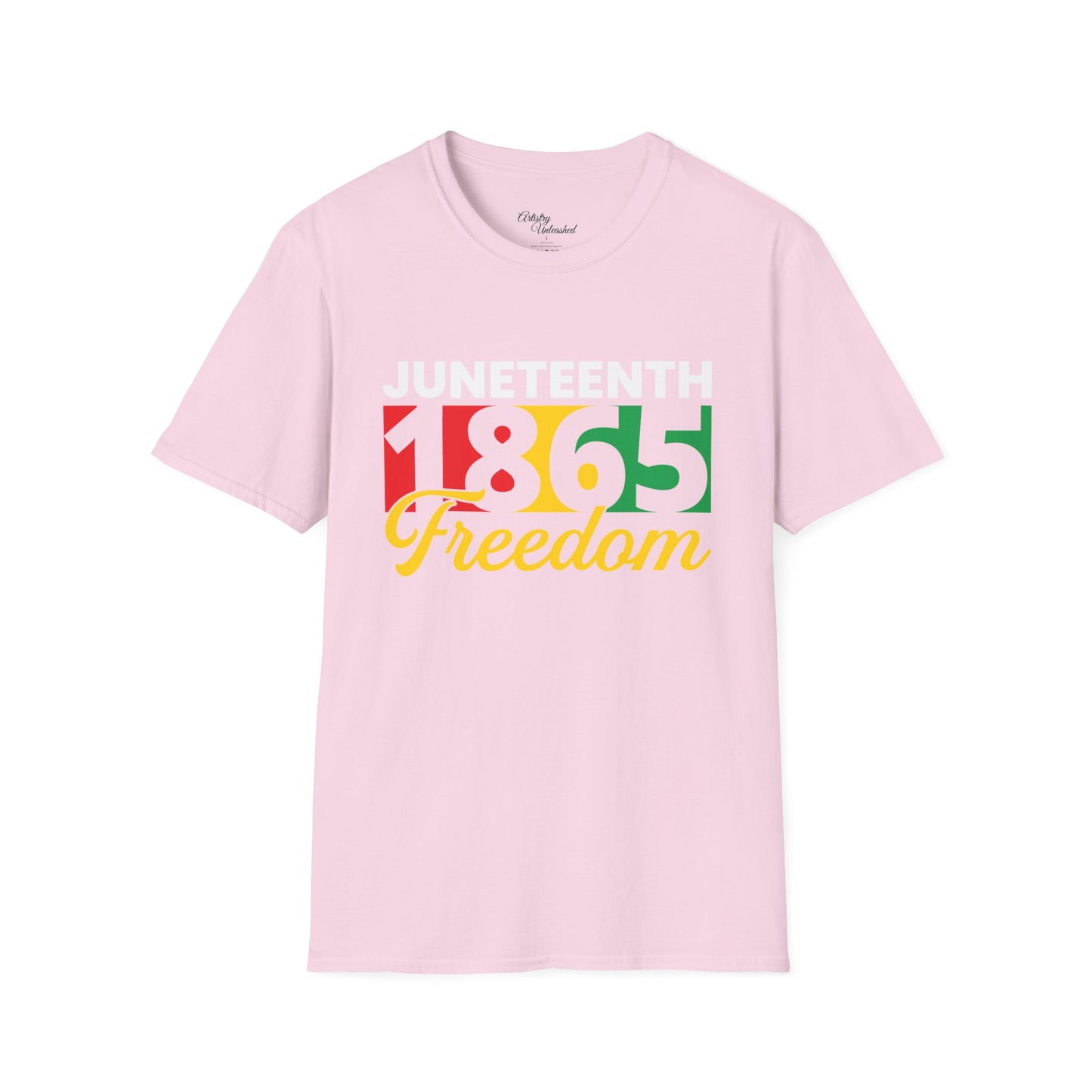 Juneteenth 1865 Freedom Unisex Softstyle T-Shirt