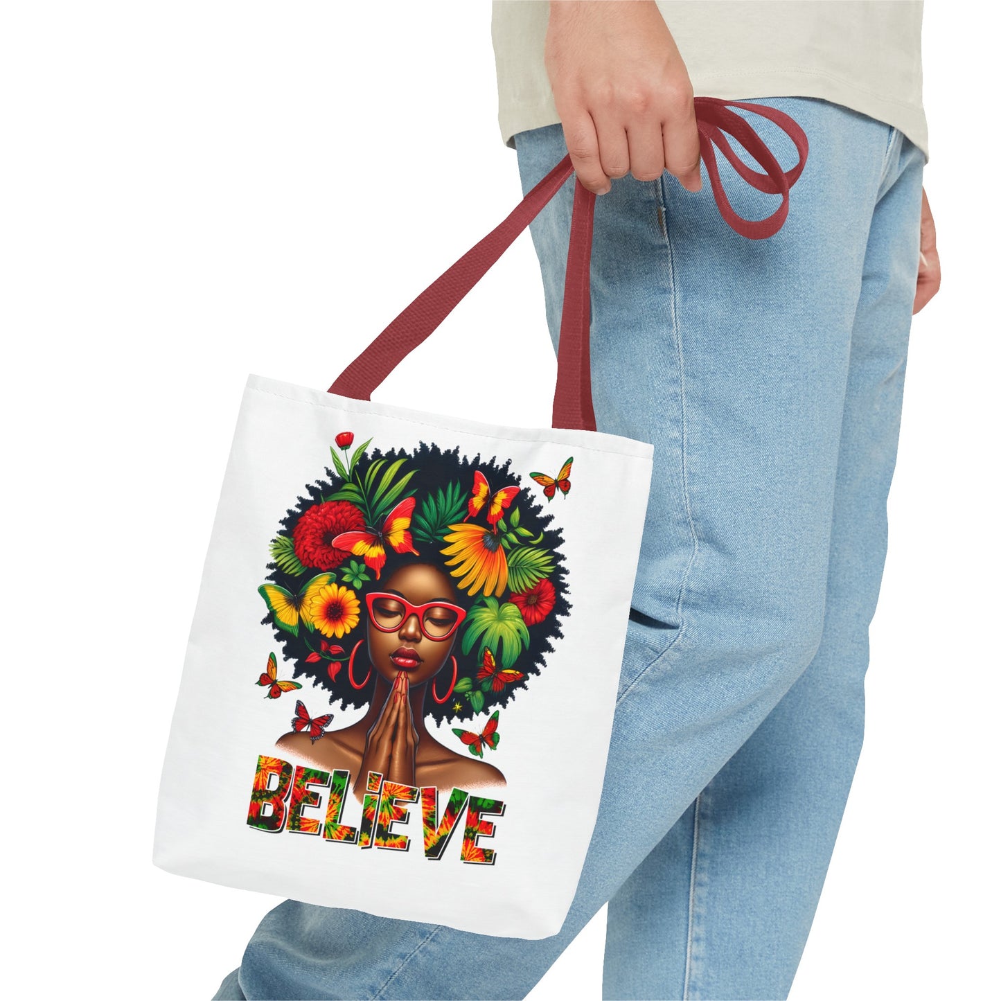 Believe Woman Tote Bag