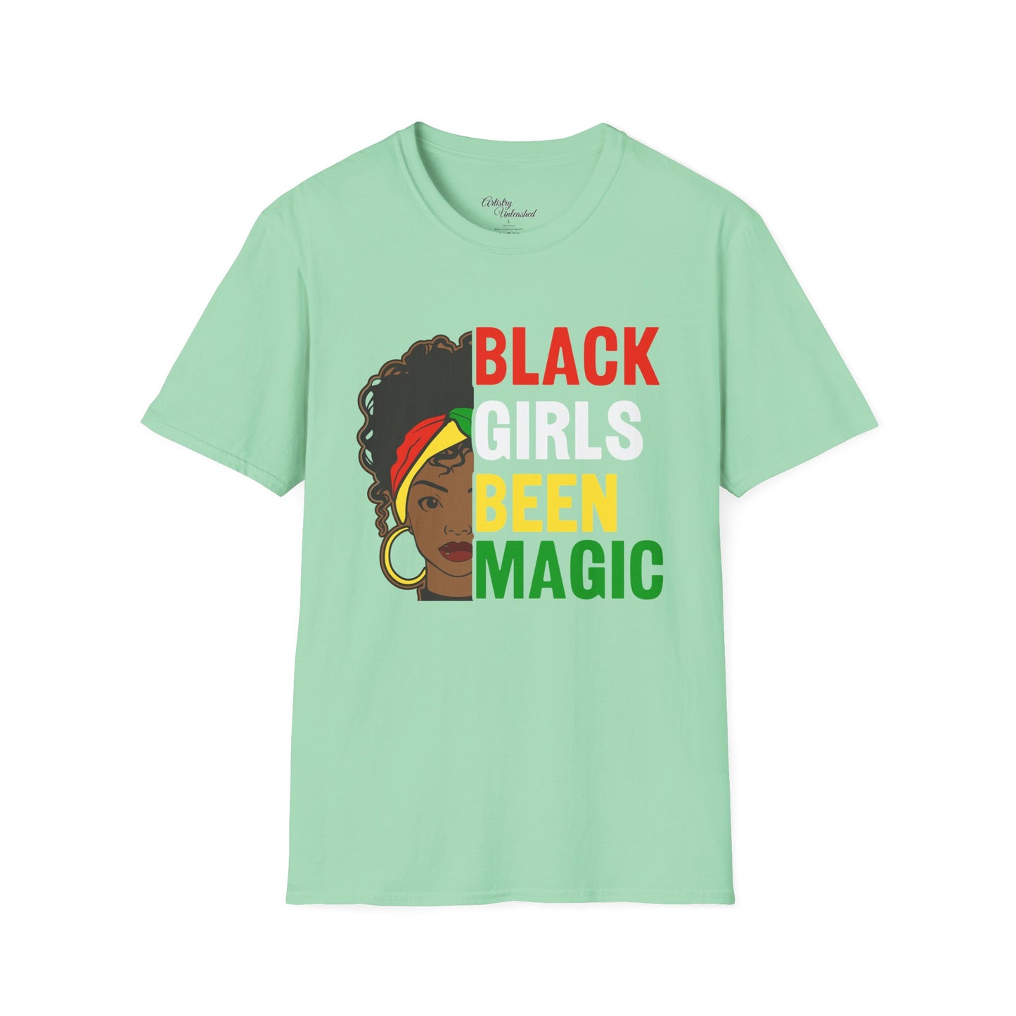 Black Girls Been Magic Unisex Softstyle T-Shirt