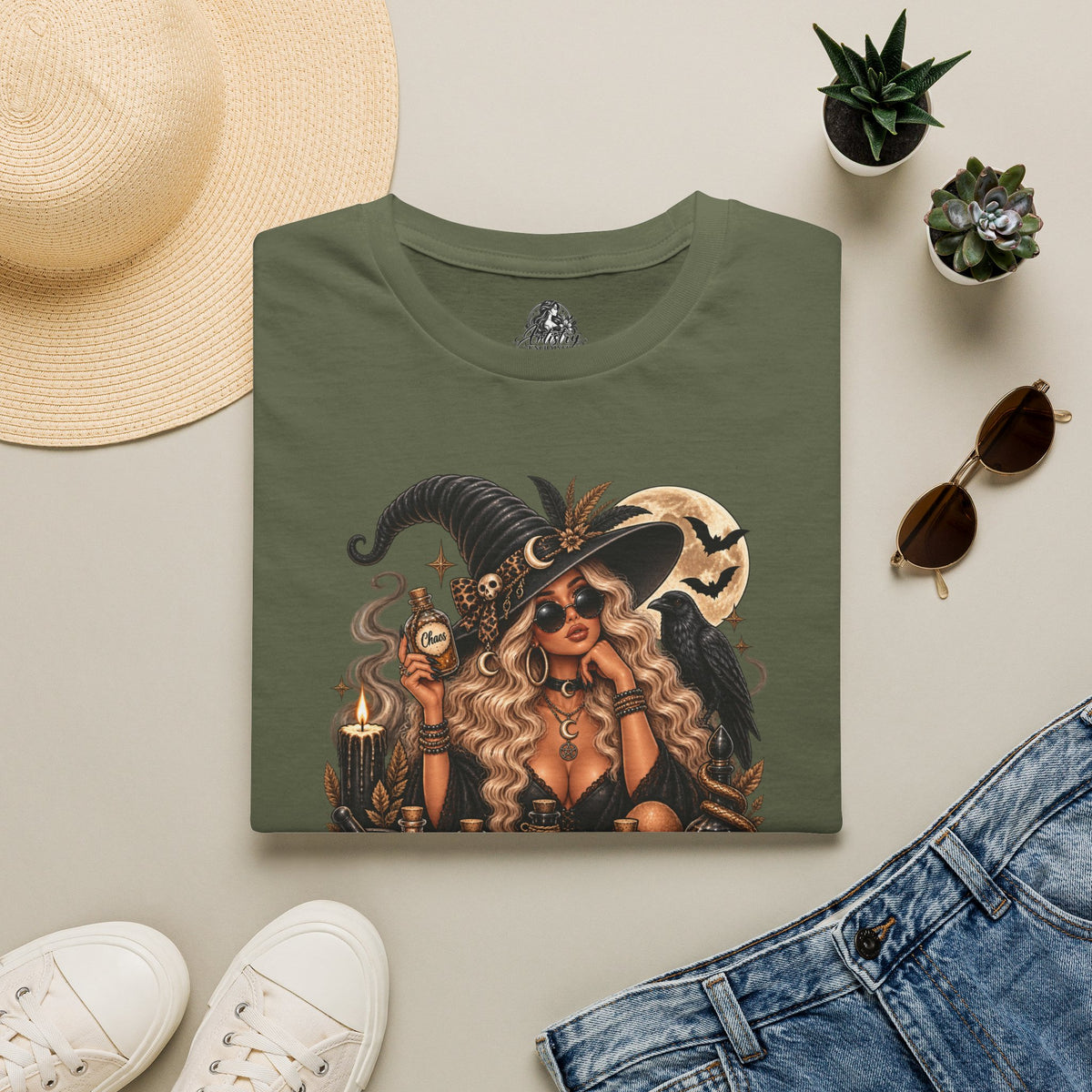 Pick Your Poison Halloween | Glam Ghost Design | Unisex Softstyle T-Shirt