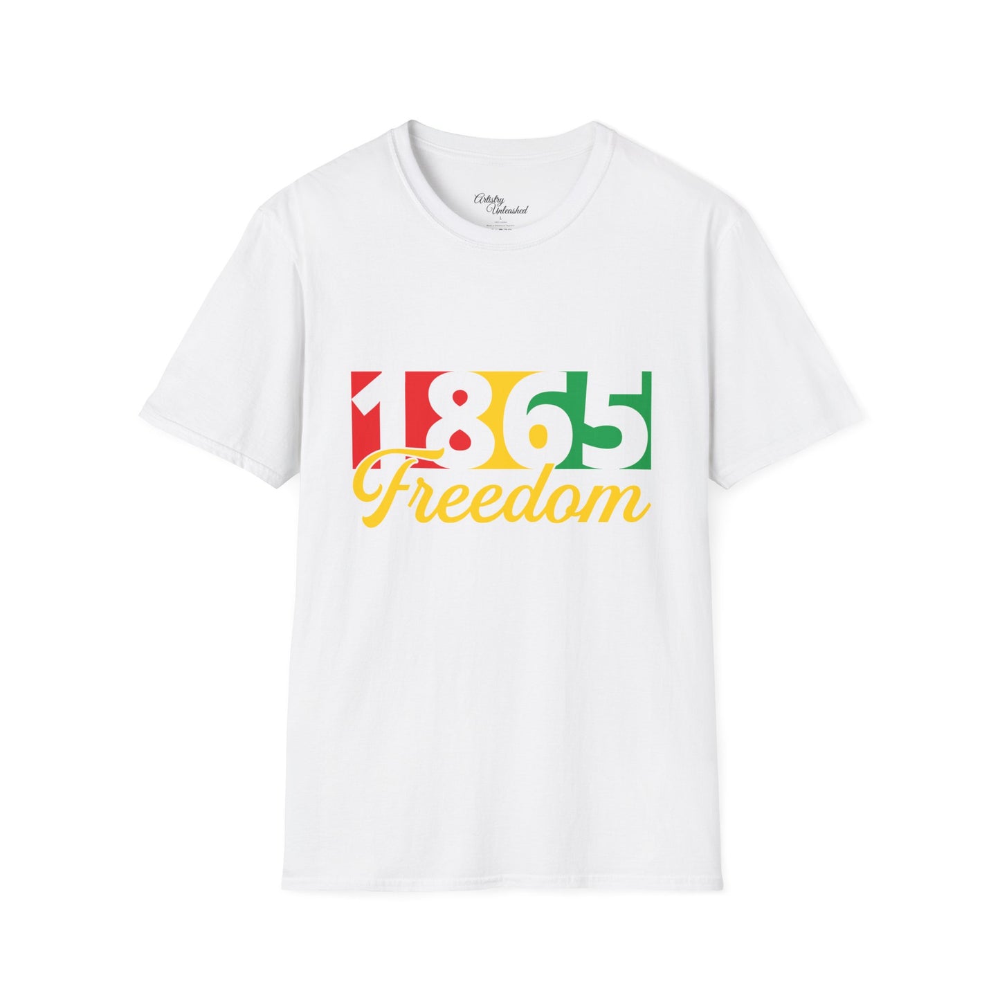 Juneteenth 1865 Freedom Unisex Softstyle T-Shirt