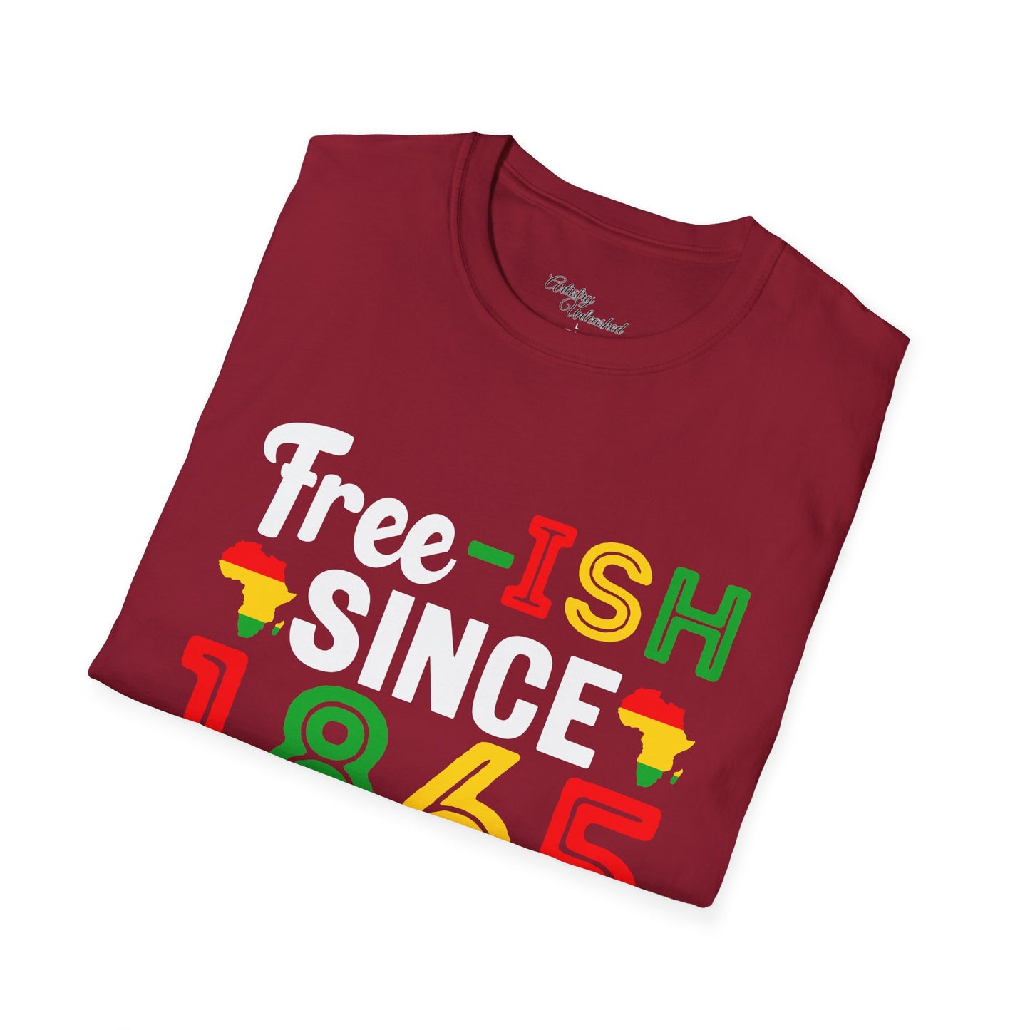 Free-ish Juneteenth Unisex Softstyle T-Shirt