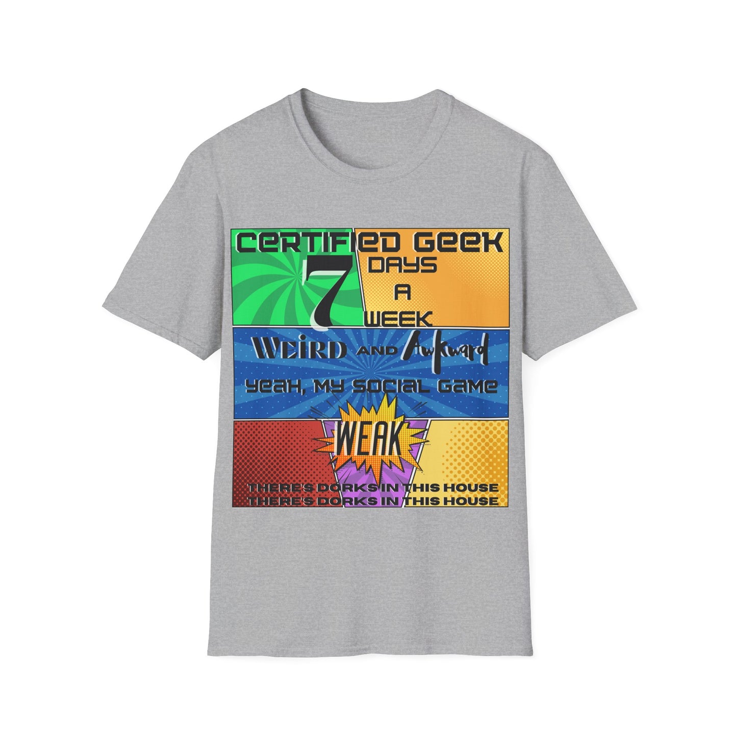 Certified Geek WAP Comic Unisex Softstyle T-Shirt
