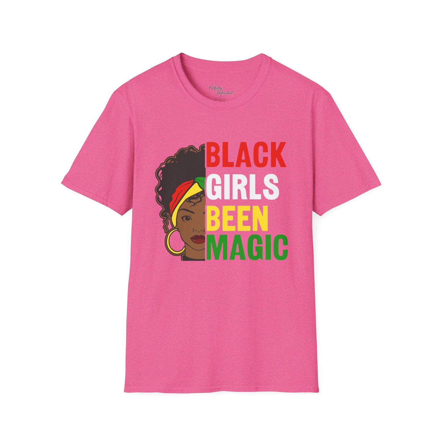 Black Girls Been Magic Unisex Softstyle T-Shirt