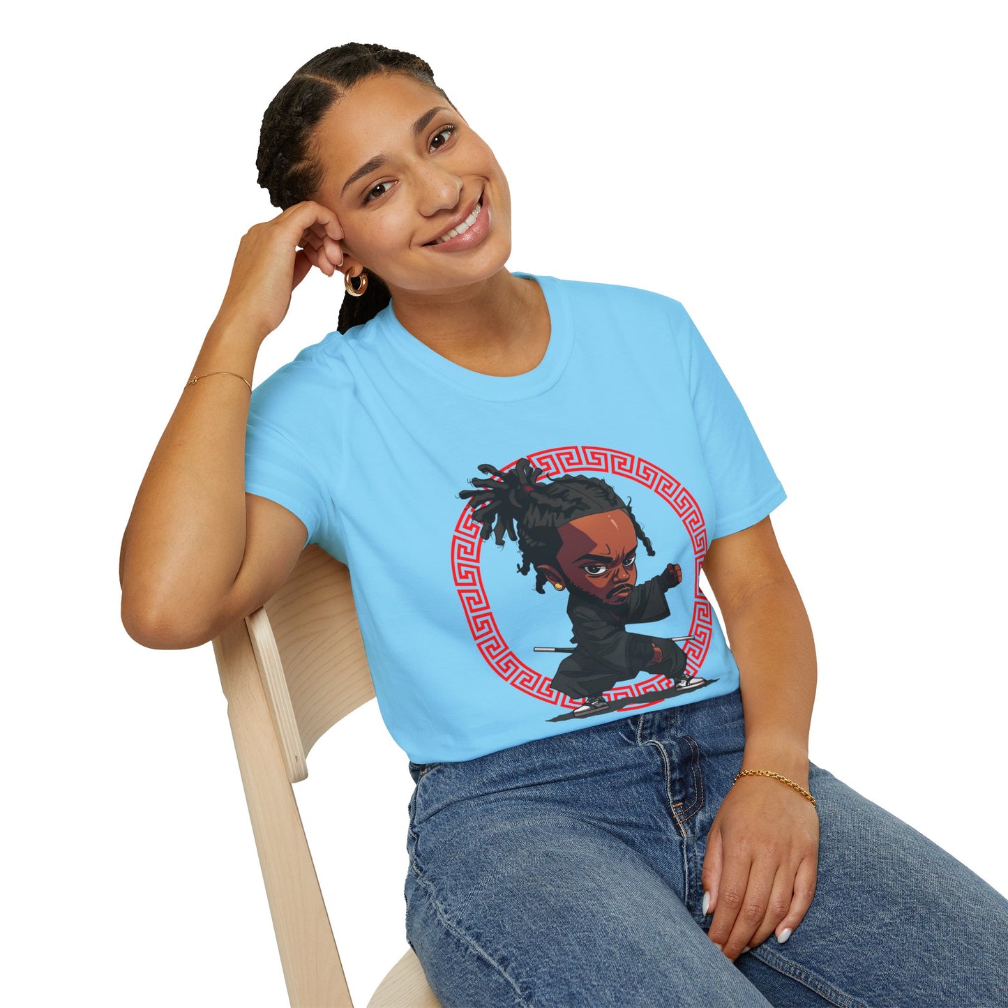 Kung Fu Kenny Unisex Softstyle T-Shirt