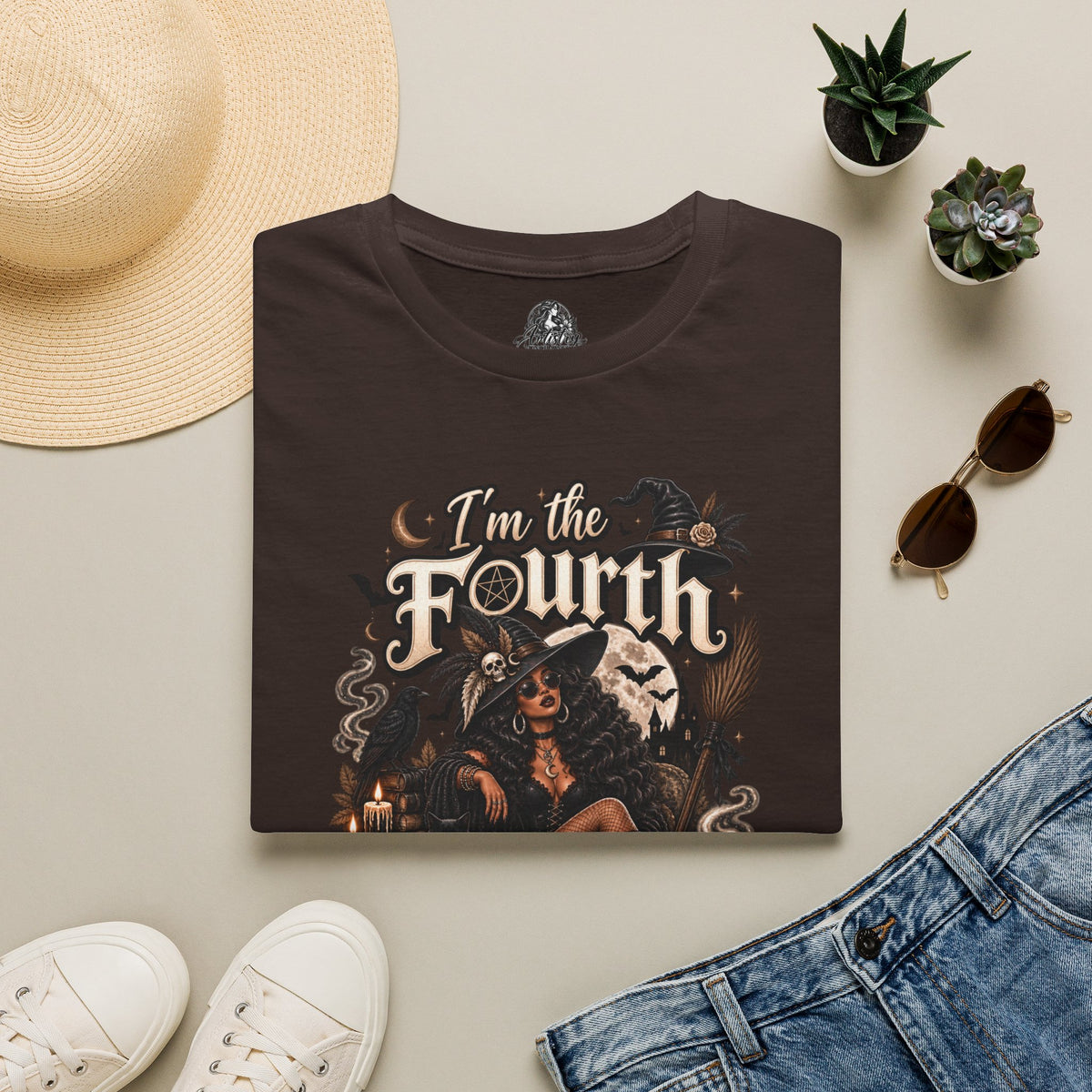 Fourth Sanderson Sister Halloween | Glam Ghost Design | Unisex Softstyle T-Shirt