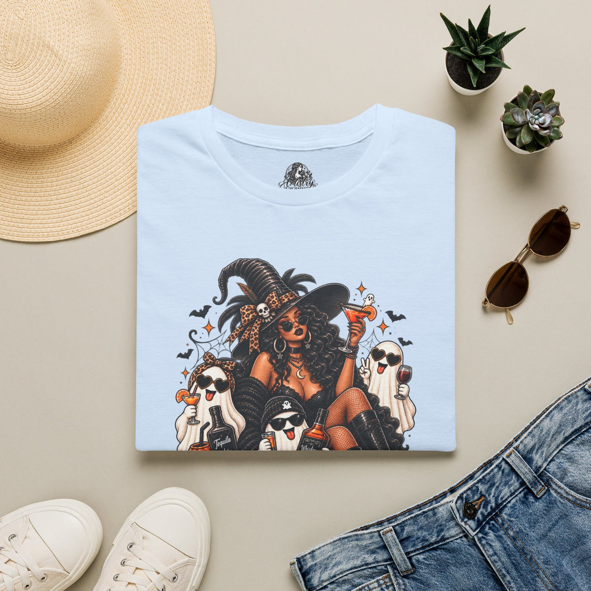 Got Boos Halloween | Glam Ghost Design | Unisex Softstyle T-Shirt