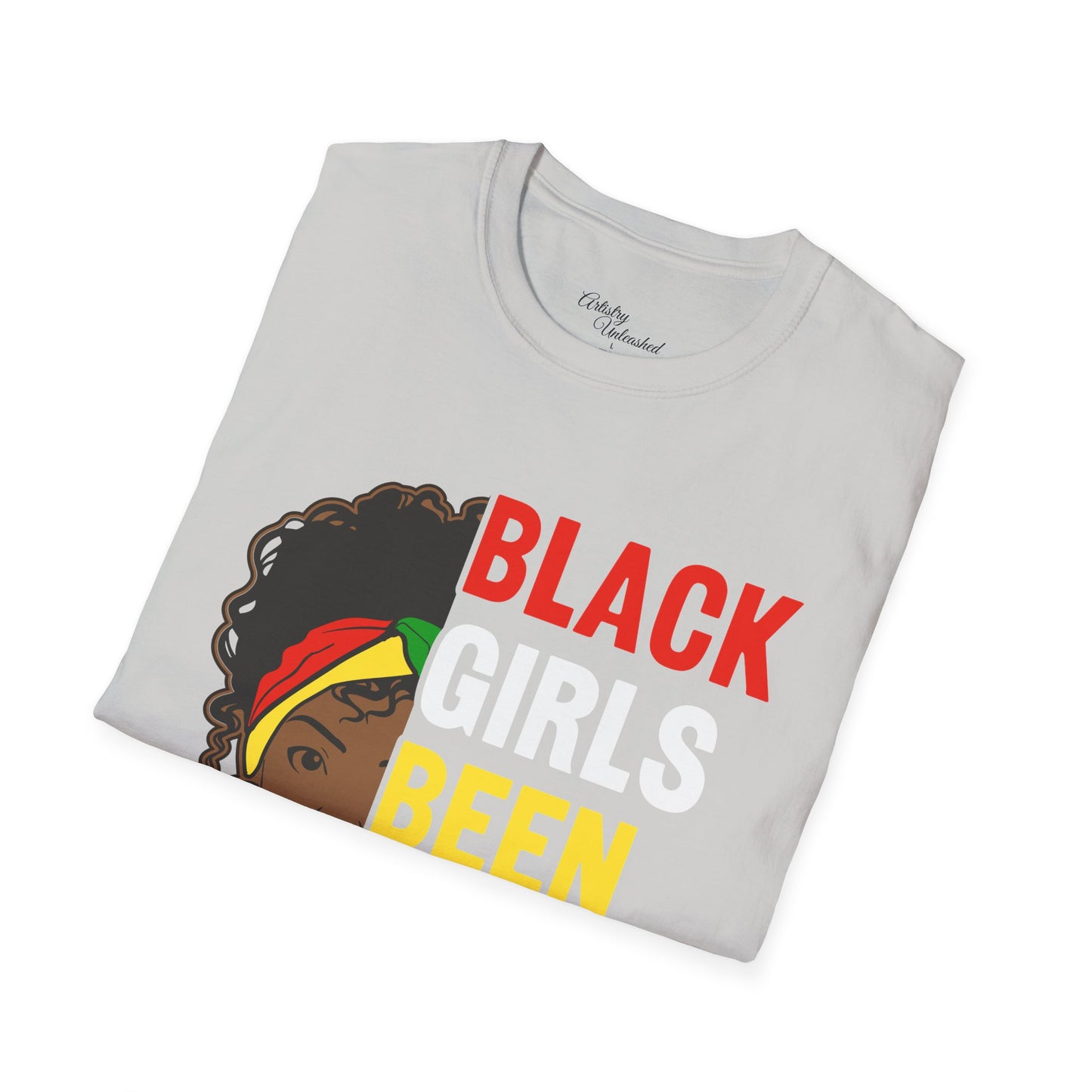 Black Girls Been Magic Unisex Softstyle T-Shirt