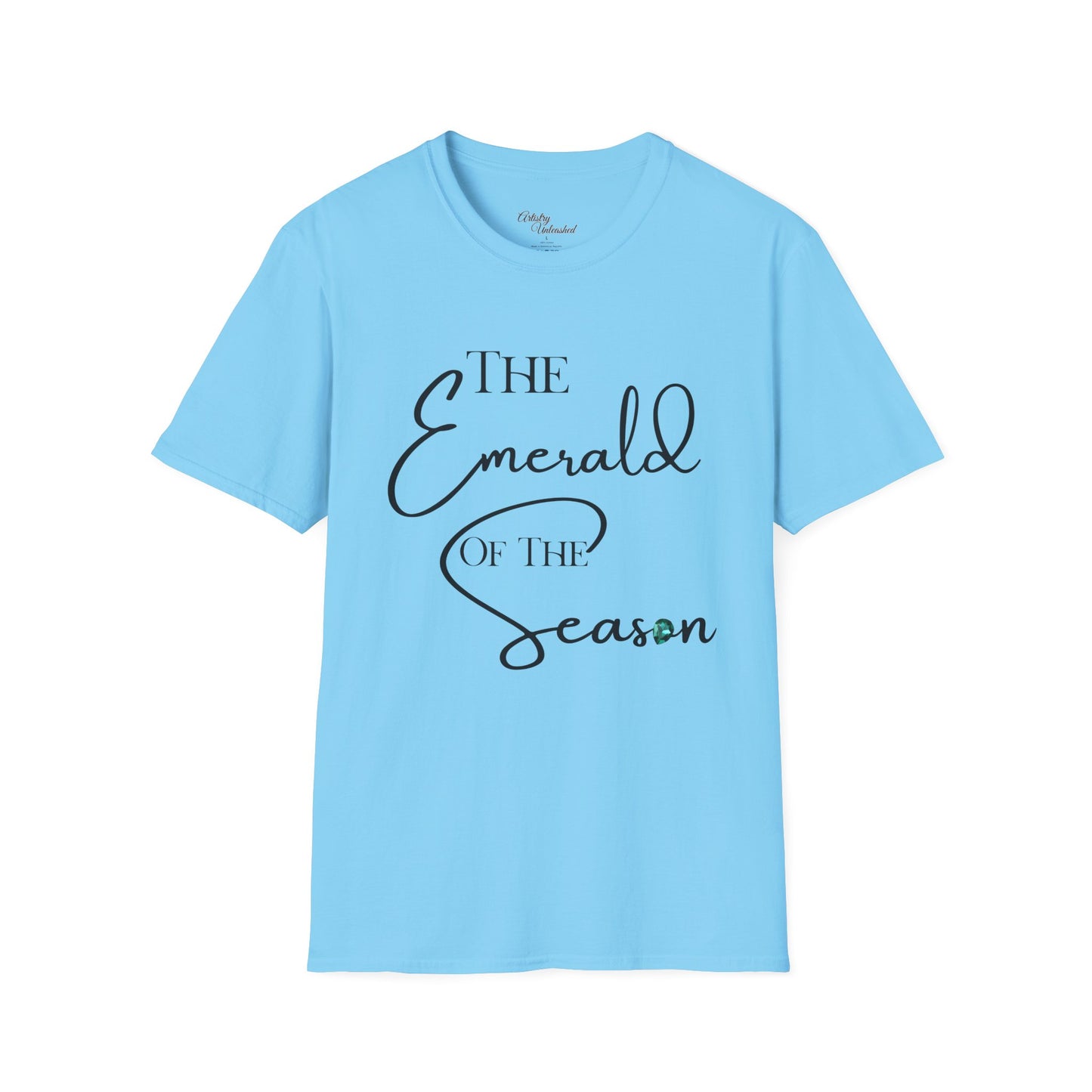 Emerald of the Season Unisex Softstyle T-Shirt