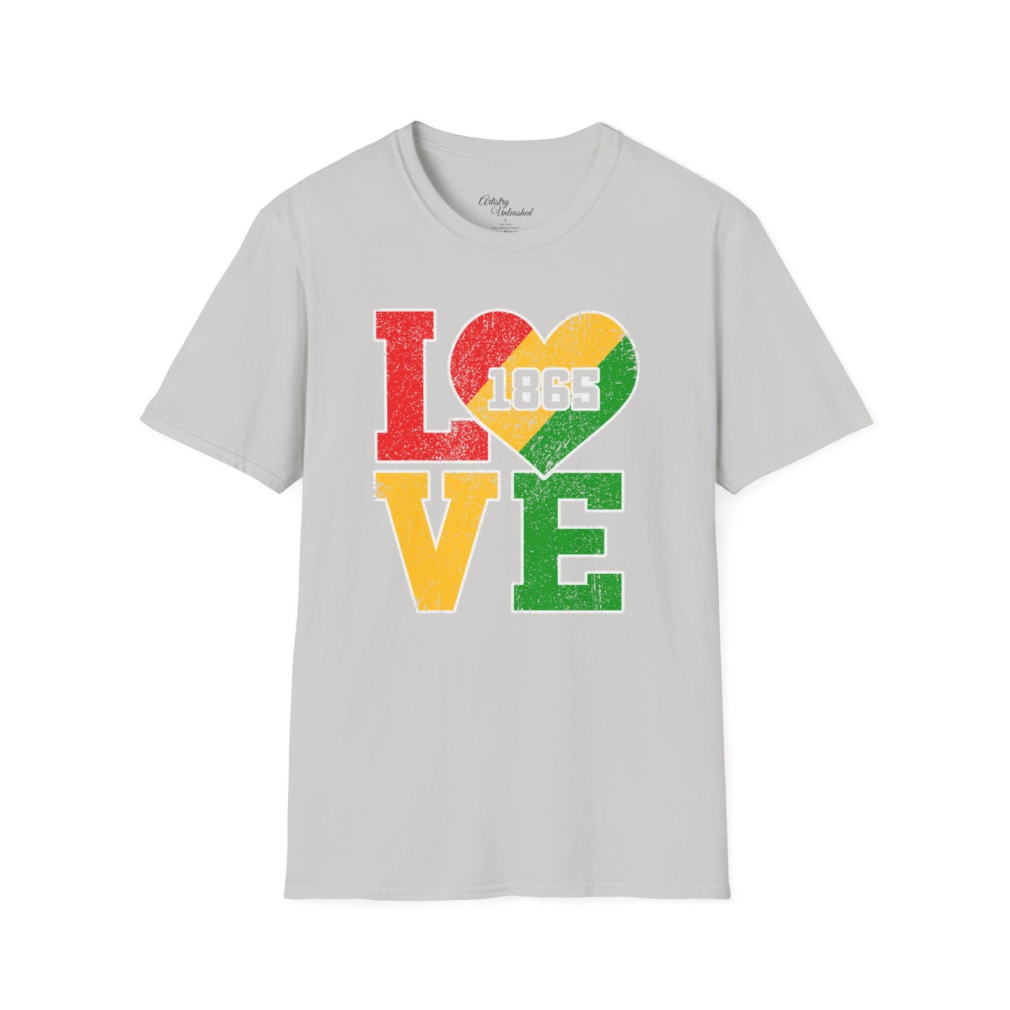 1865 Love Unisex Softstyle T-Shirt