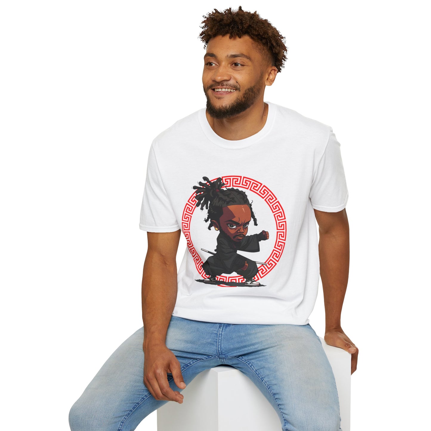 Kung Fu Kenny Unisex Softstyle T-Shirt