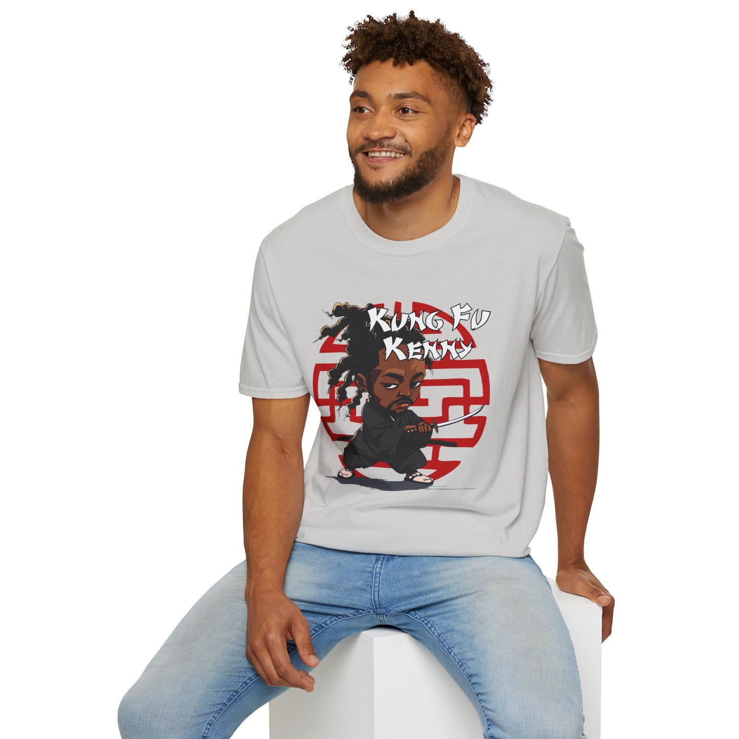 Kung Fu Kenny Unisex Softstyle T-Shirt