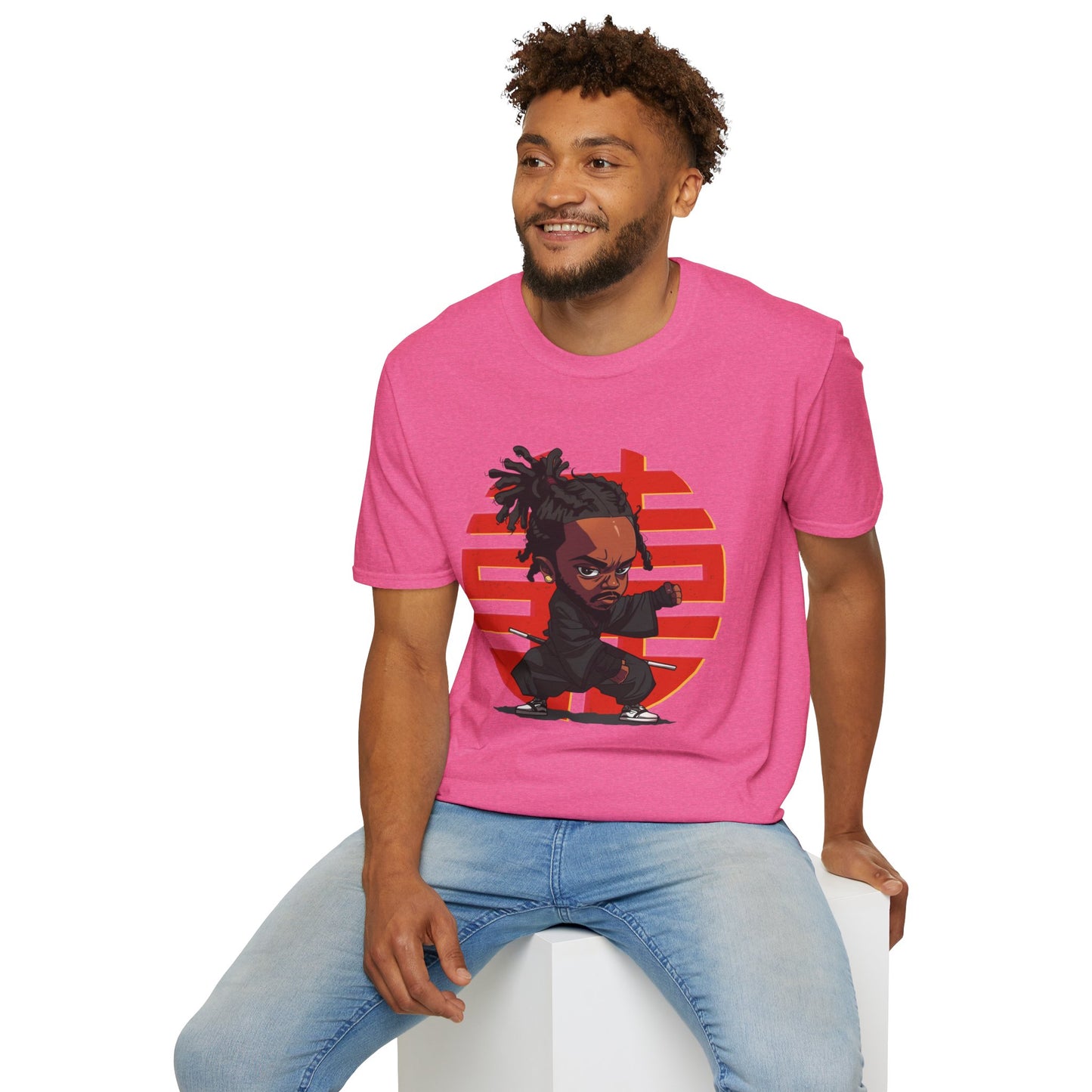 Kung Fu Kenny Unisex Softstyle T-Shirt