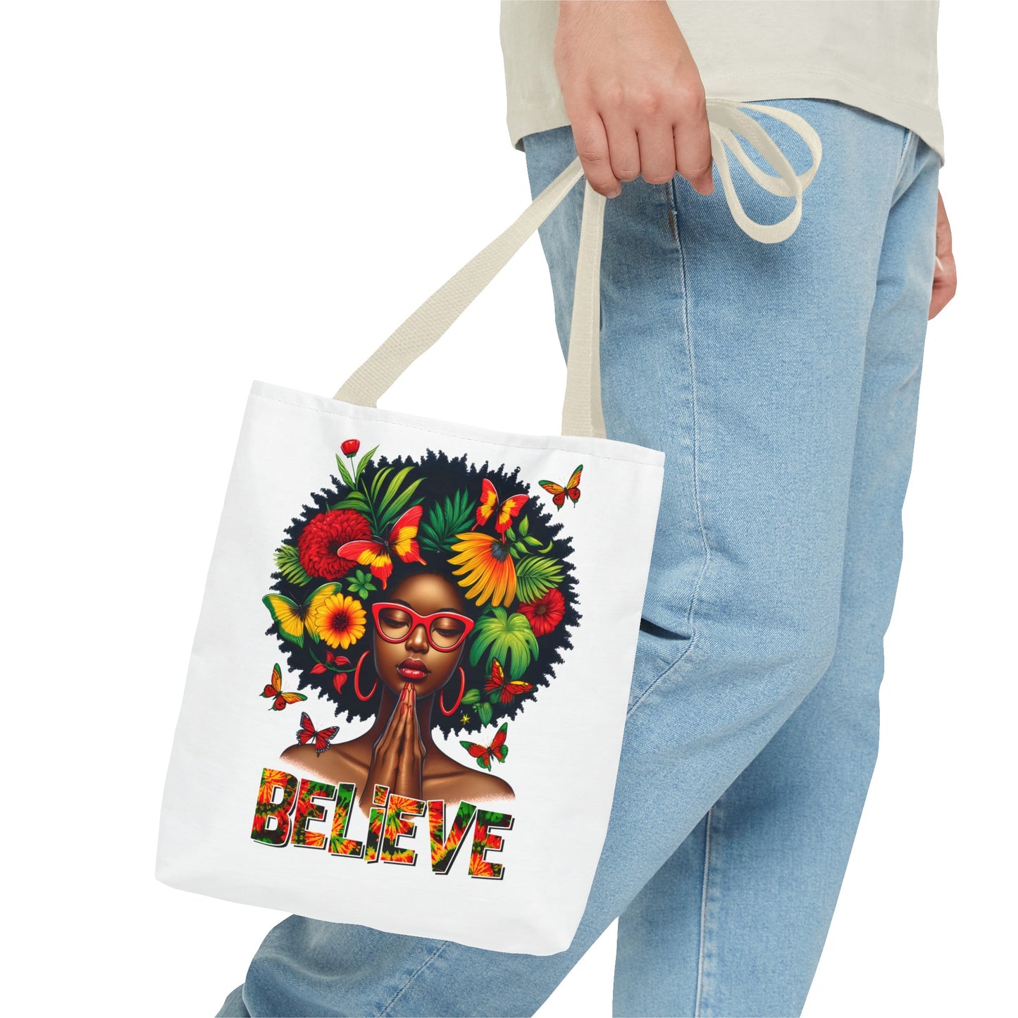 Believe Woman Tote Bag