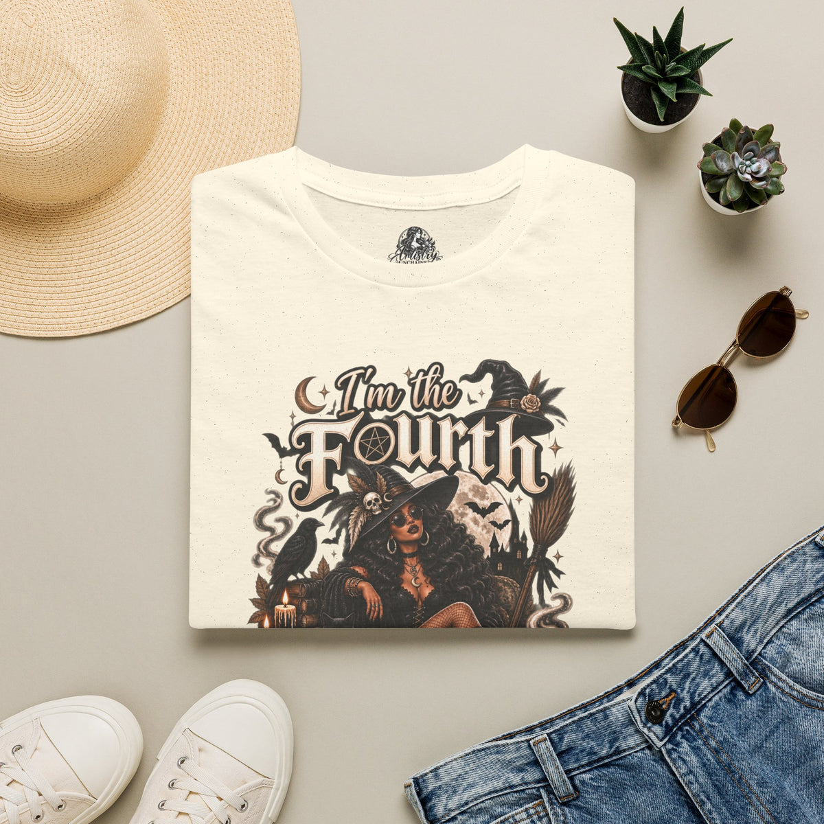 Fourth Sanderson Sister Halloween | Glam Ghost Design | Unisex Softstyle T-Shirt