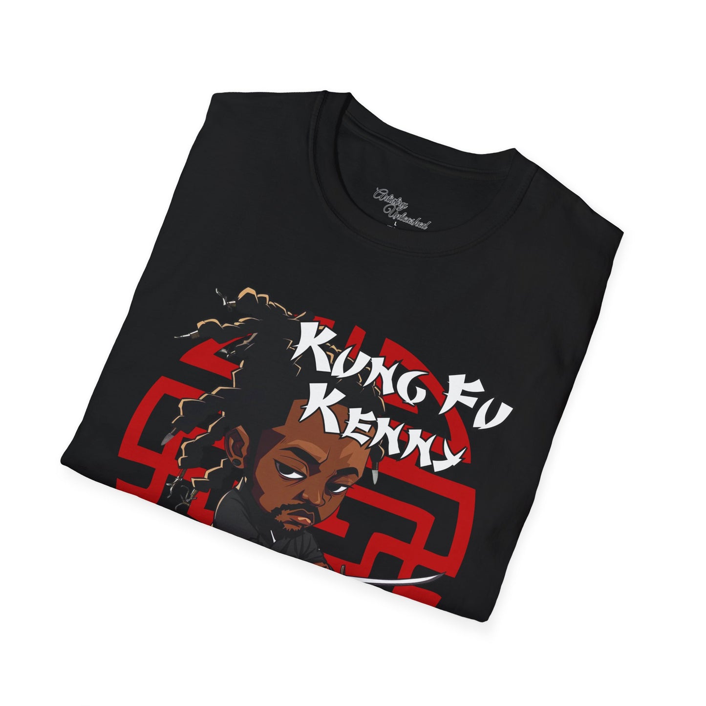 Kung Fu Kenny Unisex Softstyle T-Shirt