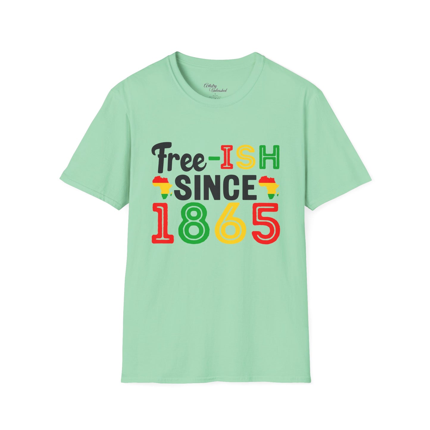 Free-ish Juneteenth Unisex Softstyle T-Shirt