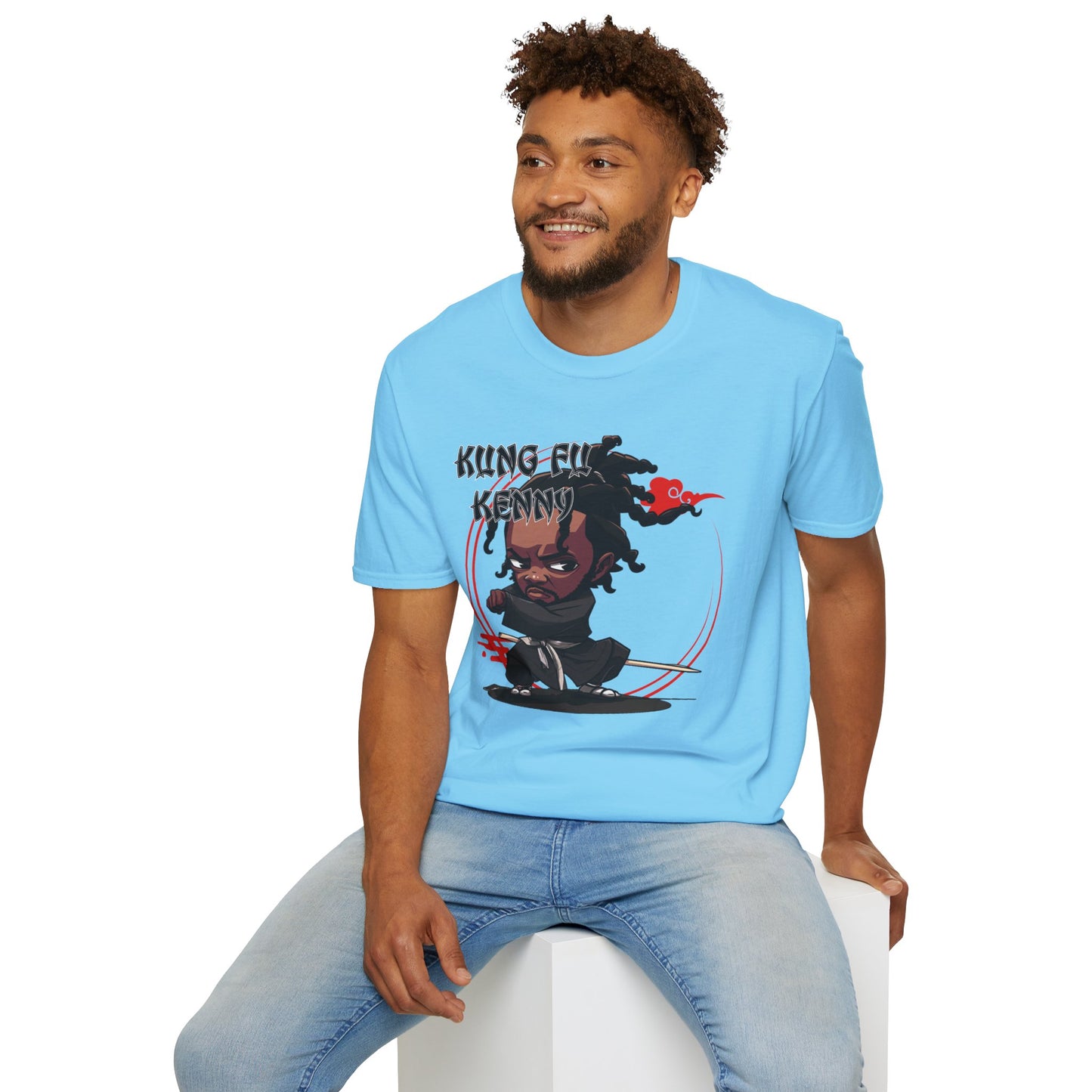 Kung Fu Kenny Unisex Softstyle T-Shirt