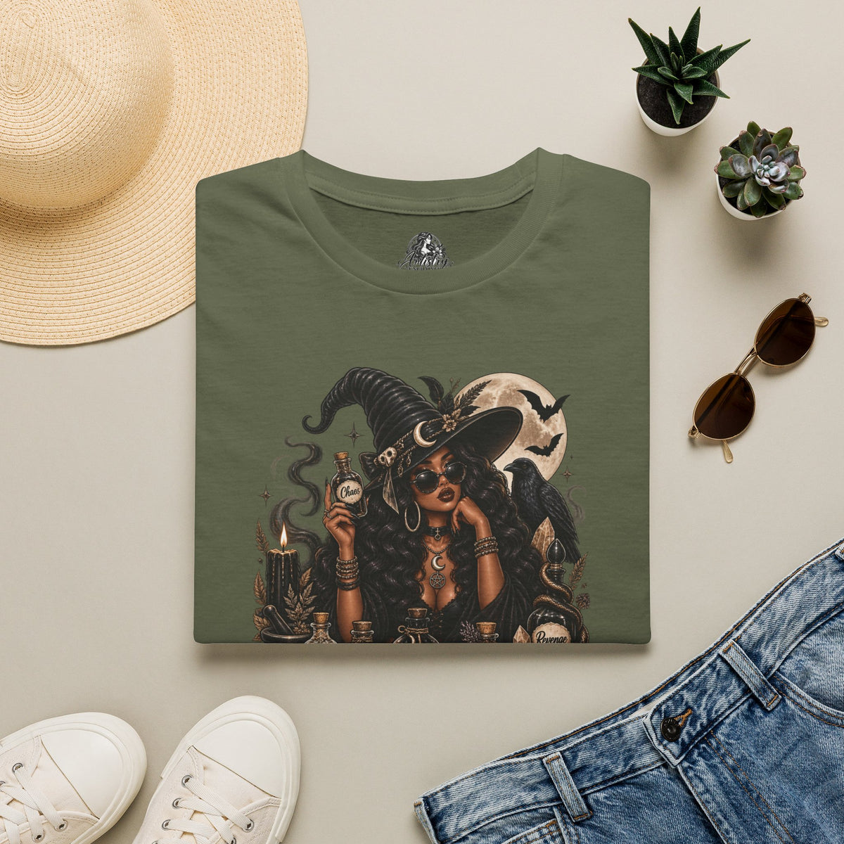 Pick Your Poison Halloween | Glam Ghost Design | Unisex Softstyle T-Shirt