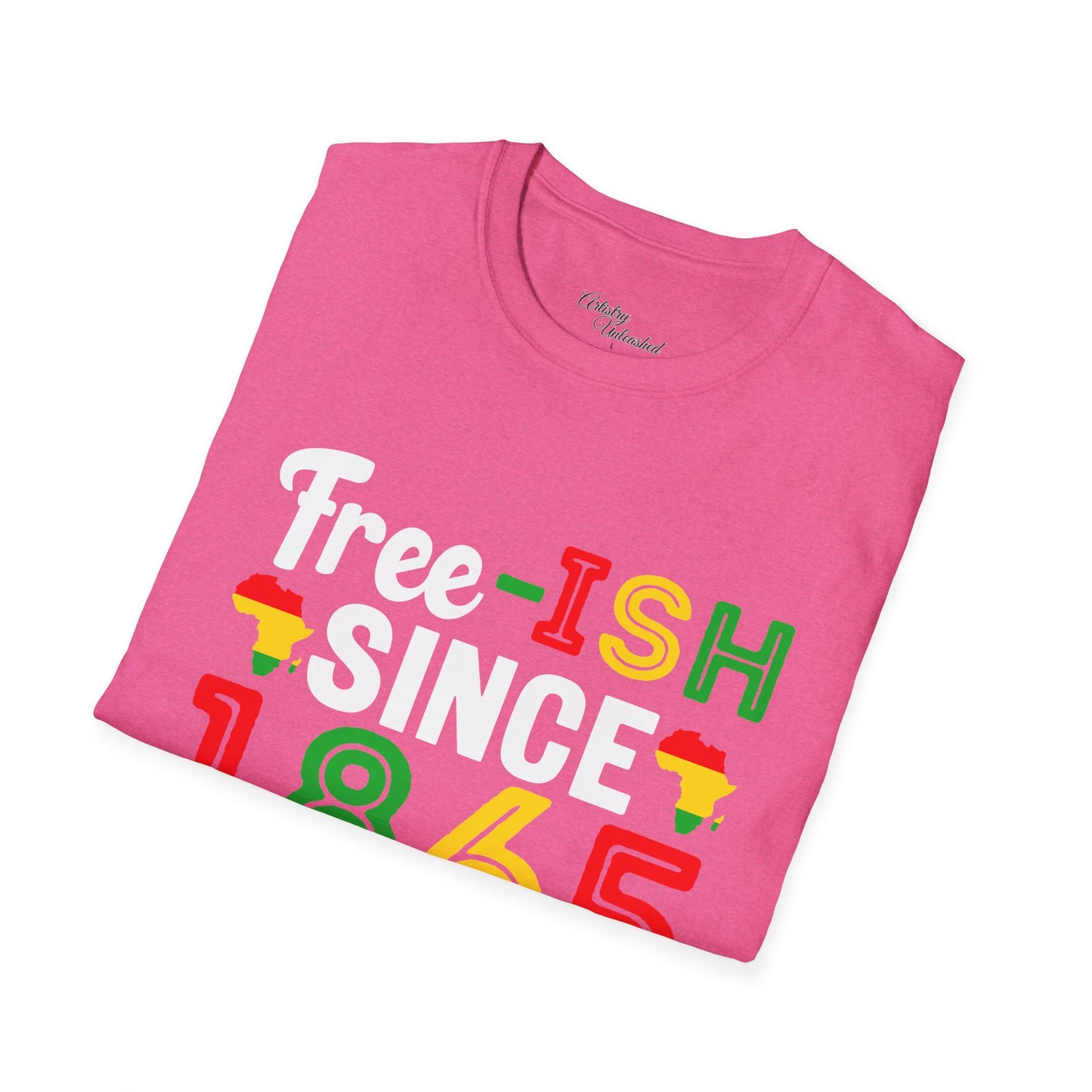 Free-ish Juneteenth Unisex Softstyle T-Shirt