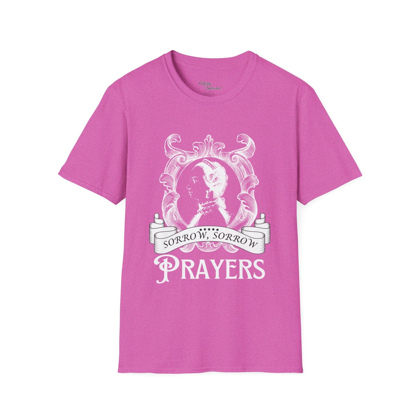 Sorrow Sorrow Prayers Queen Charlotte Unisex Softstyle T-Shirt