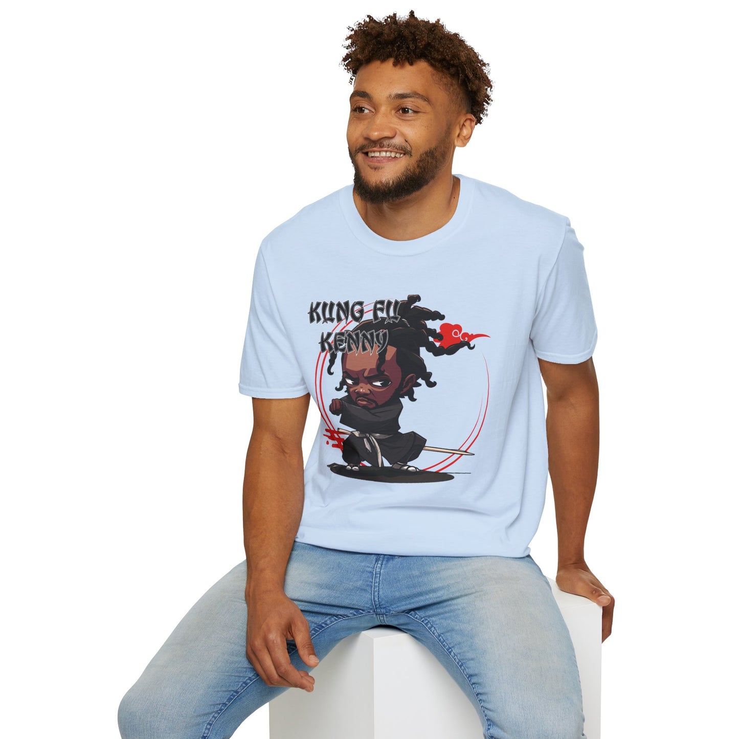 Kung Fu Kenny Unisex Softstyle T-Shirt