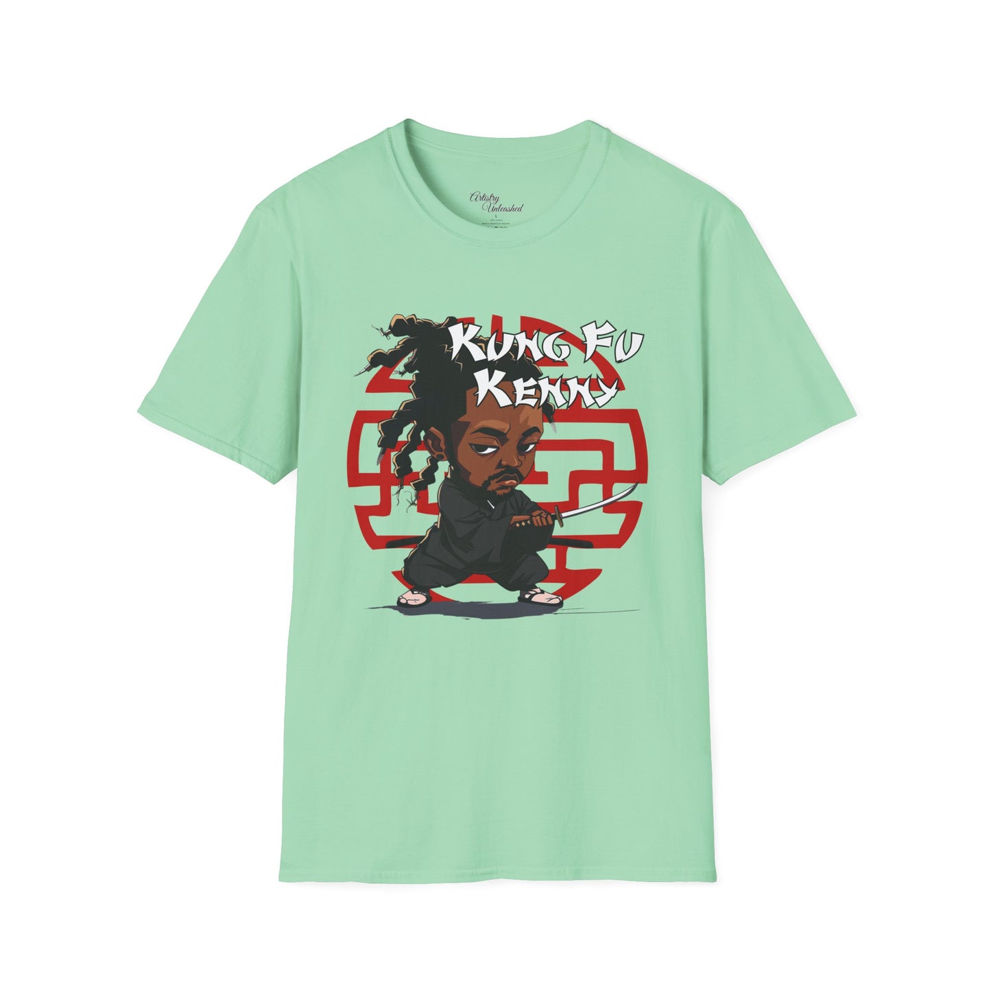 Kung Fu Kenny Unisex Softstyle T-Shirt