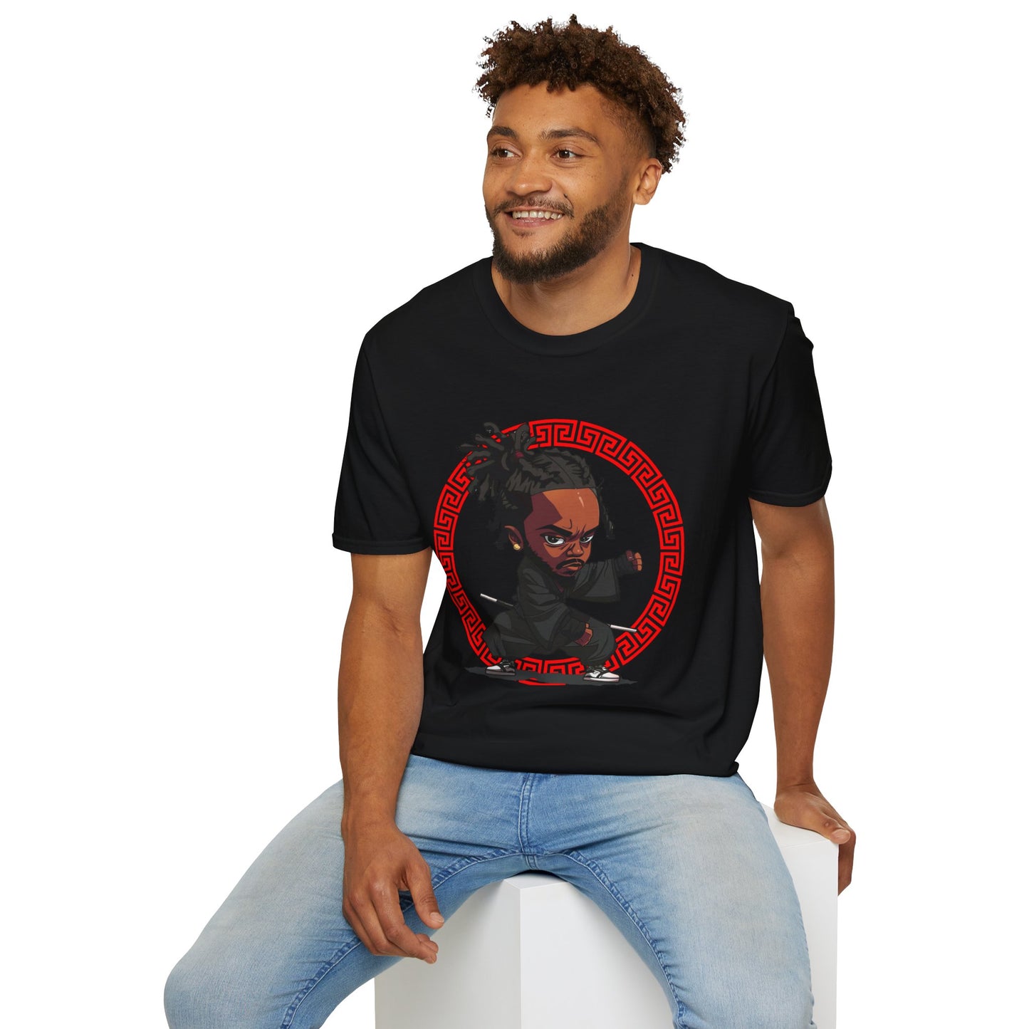 Kung Fu Kenny Unisex Softstyle T-Shirt