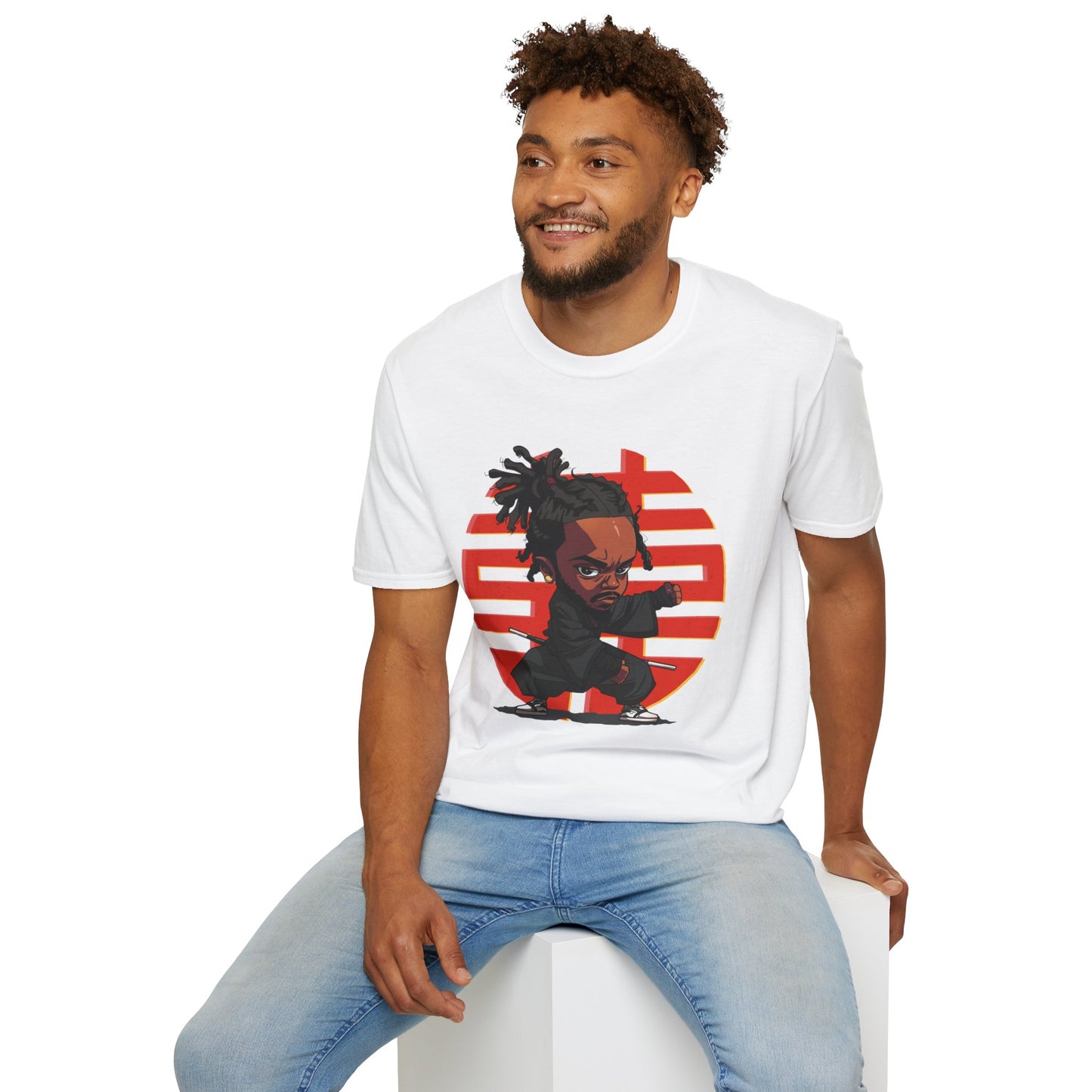 Kung Fu Kenny Unisex Softstyle T-Shirt