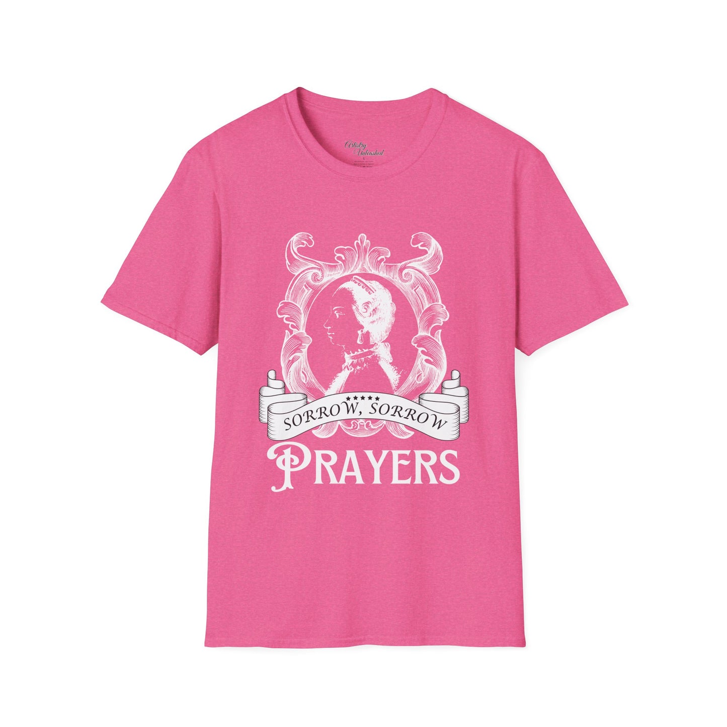 Sorrow Sorrow Prayers Queen Charlotte Unisex Softstyle T-Shirt