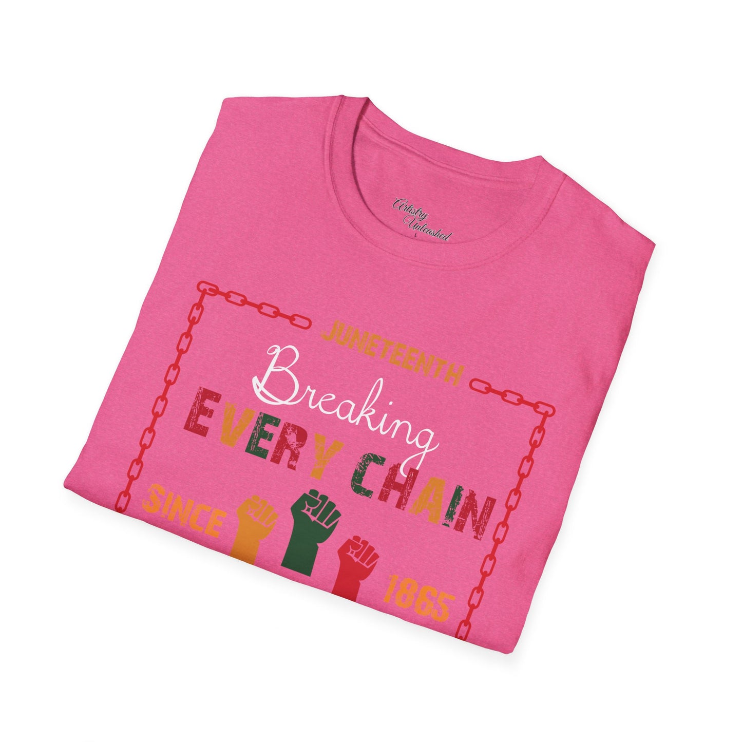 Breaking Every Chain Unisex Softstyle T-Shirt