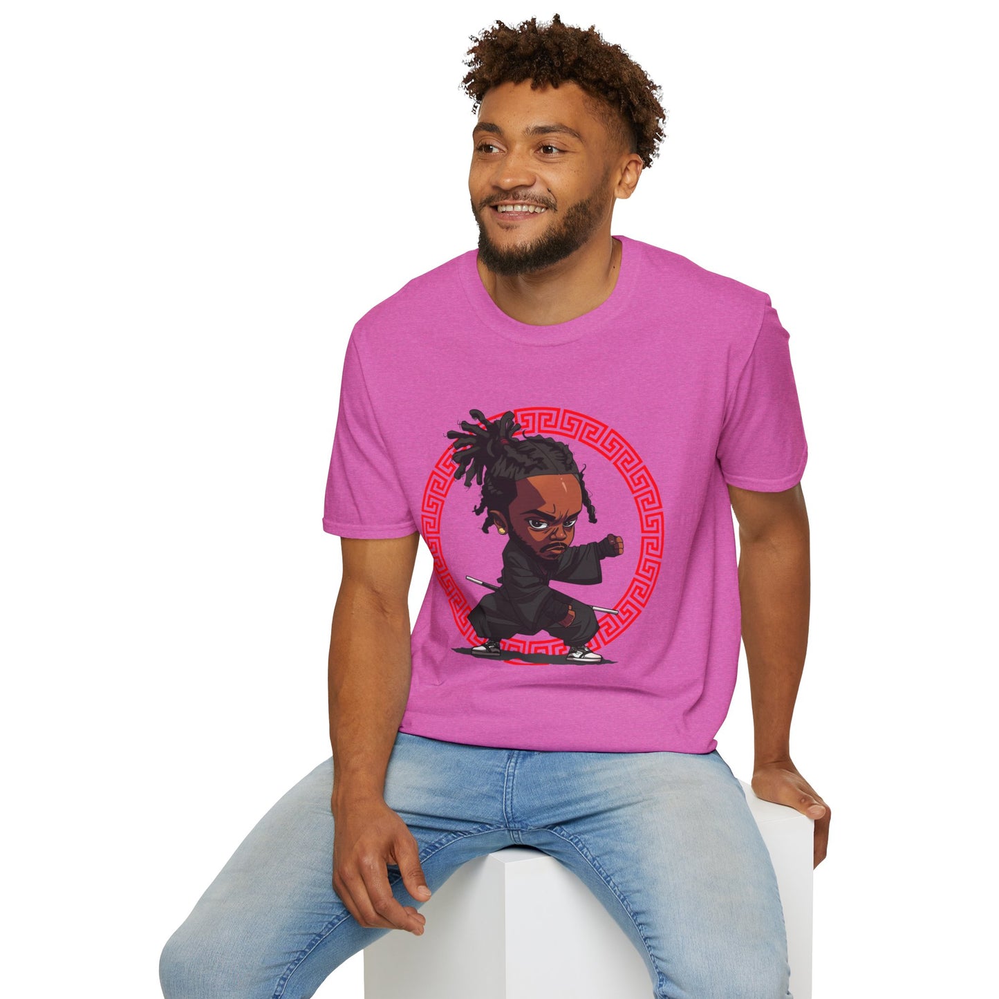 Kung Fu Kenny Unisex Softstyle T-Shirt