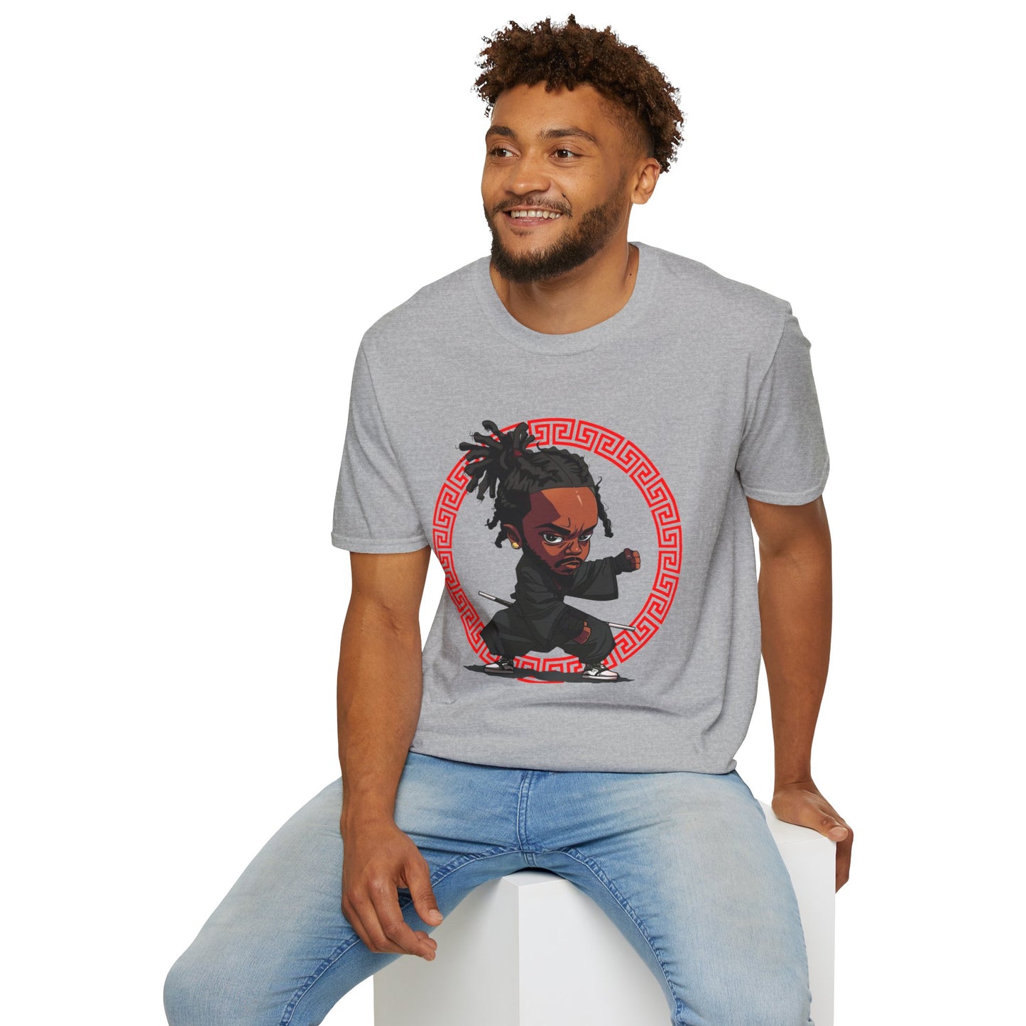 Kung Fu Kenny Unisex Softstyle T-Shirt