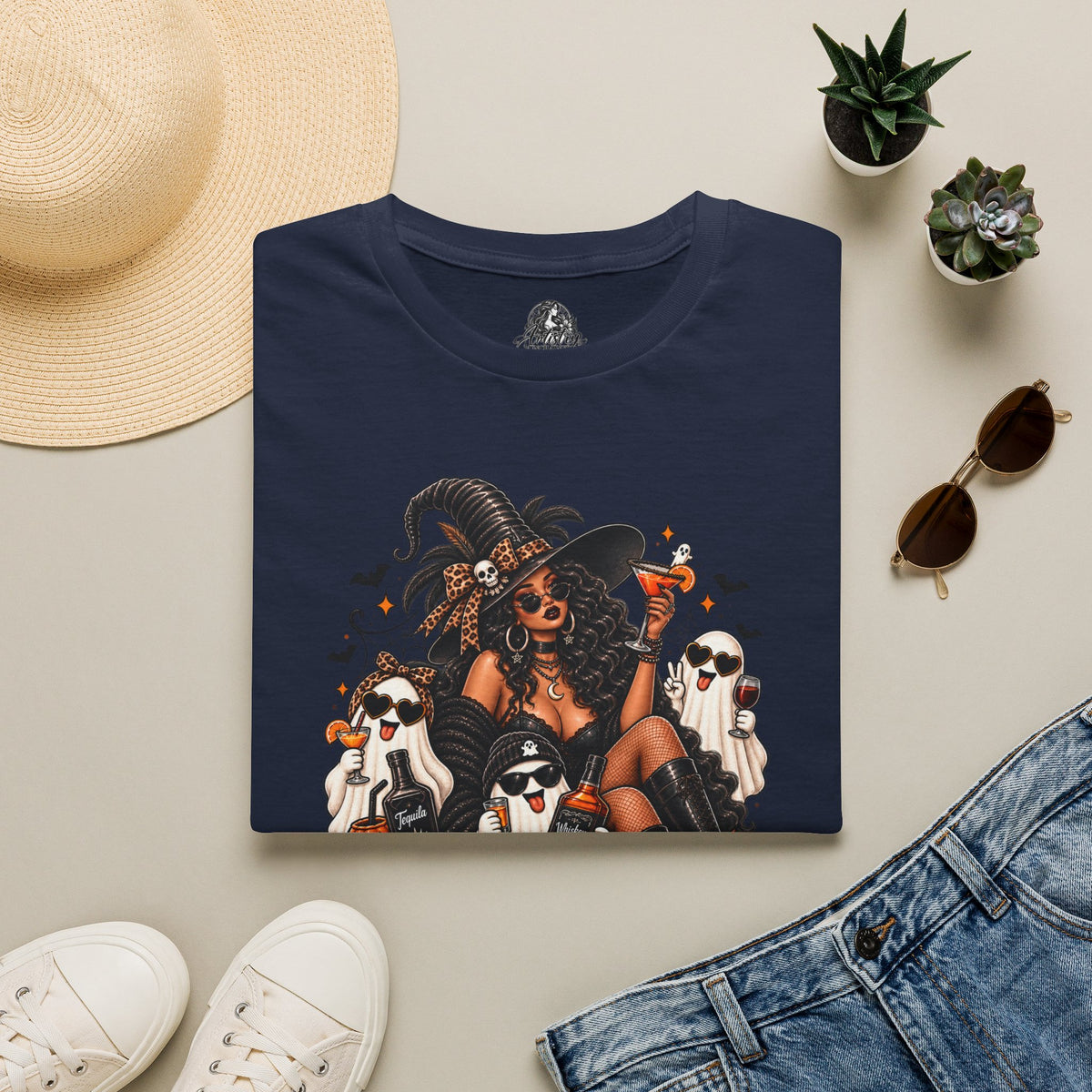 Got Boos Halloween | Glam Ghost Design | Unisex Softstyle T-Shirt