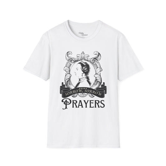 Sorry Sorry Prayers Queen Charlotte Unisex Softstyle T-Shirt