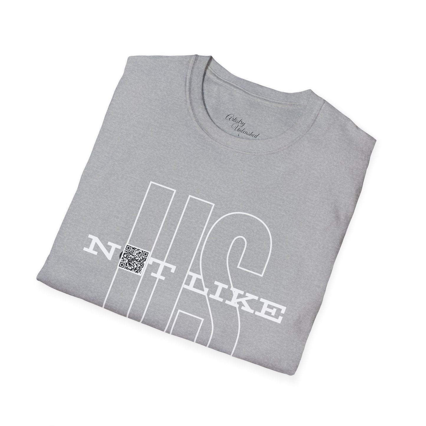 Not Like Us QR Unisex Softstyle T-Shirt