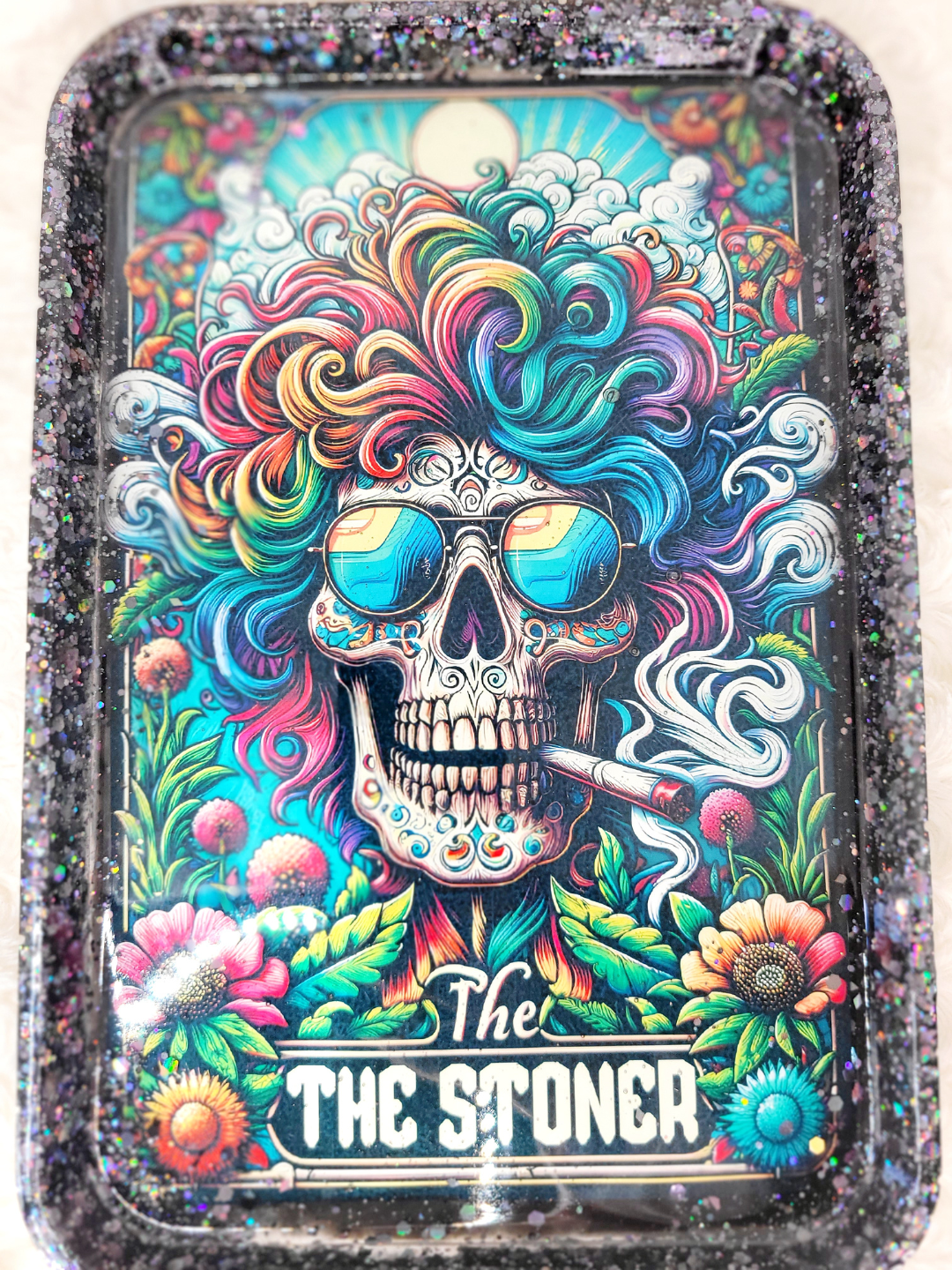 Stoner Tarot Card Resin Tray