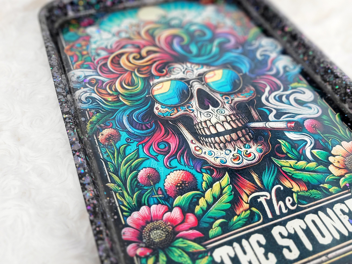 Stoner Tarot Card Resin Tray