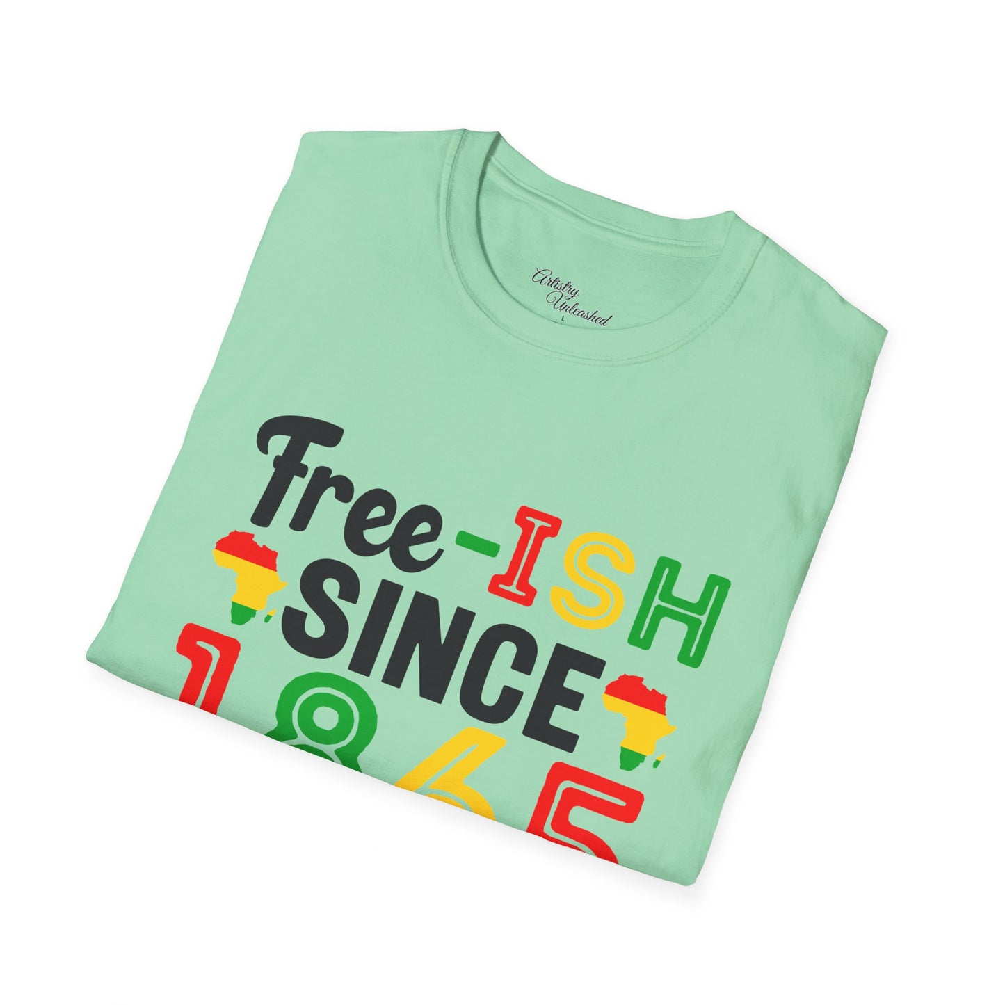 Free-ish Juneteenth Unisex Softstyle T-Shirt