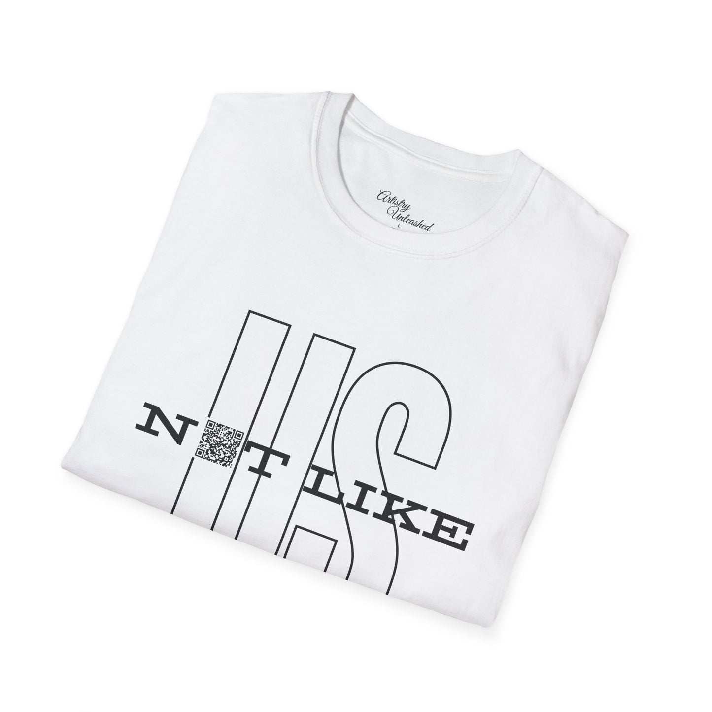 Not Like Us QR Unisex Softstyle T-Shirt