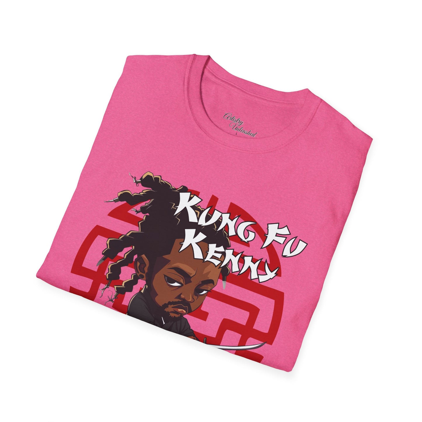 Kung Fu Kenny Unisex Softstyle T-Shirt