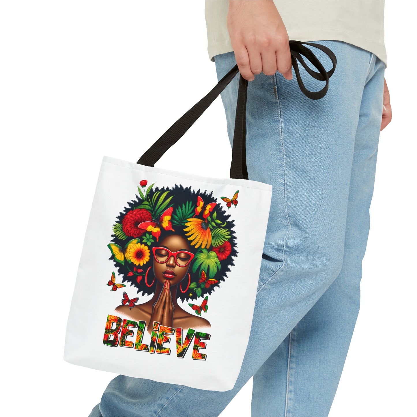 Believe Woman Tote Bag