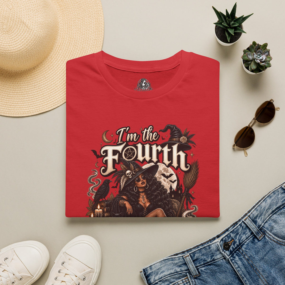 Fourth Sanderson Sister Halloween | Glam Ghost Design | Unisex Softstyle T-Shirt