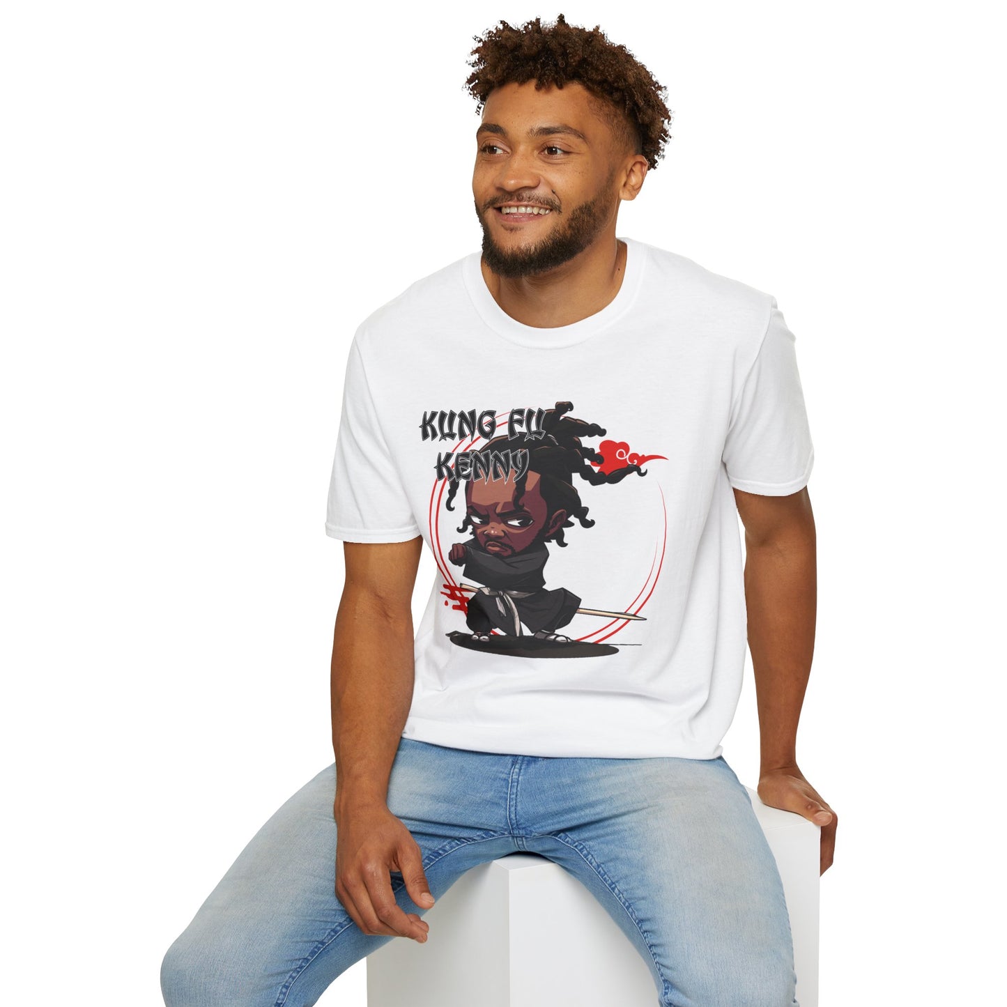 Kung Fu Kenny Unisex Softstyle T-Shirt