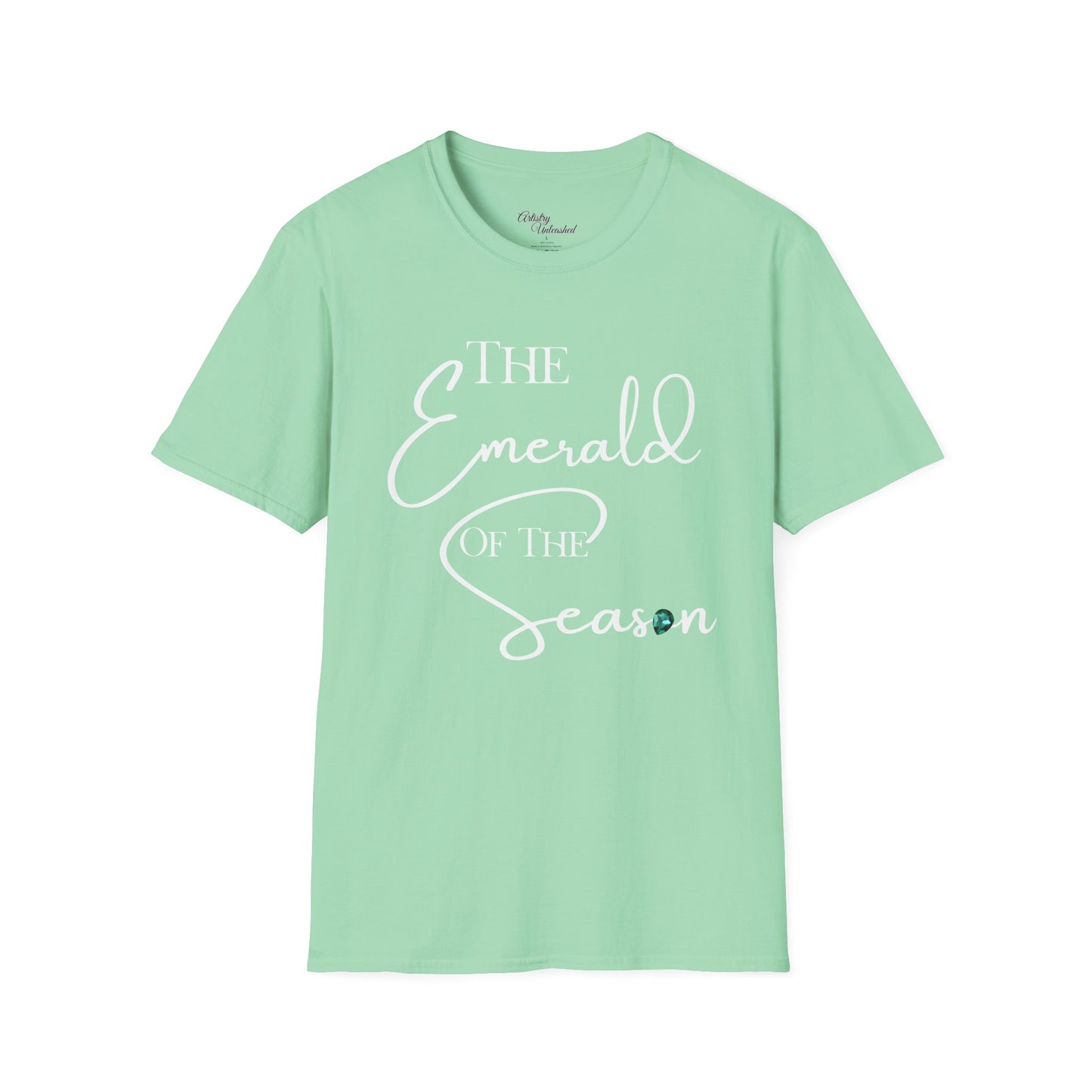 Emerald of the Season Unisex Softstyle T-Shirt