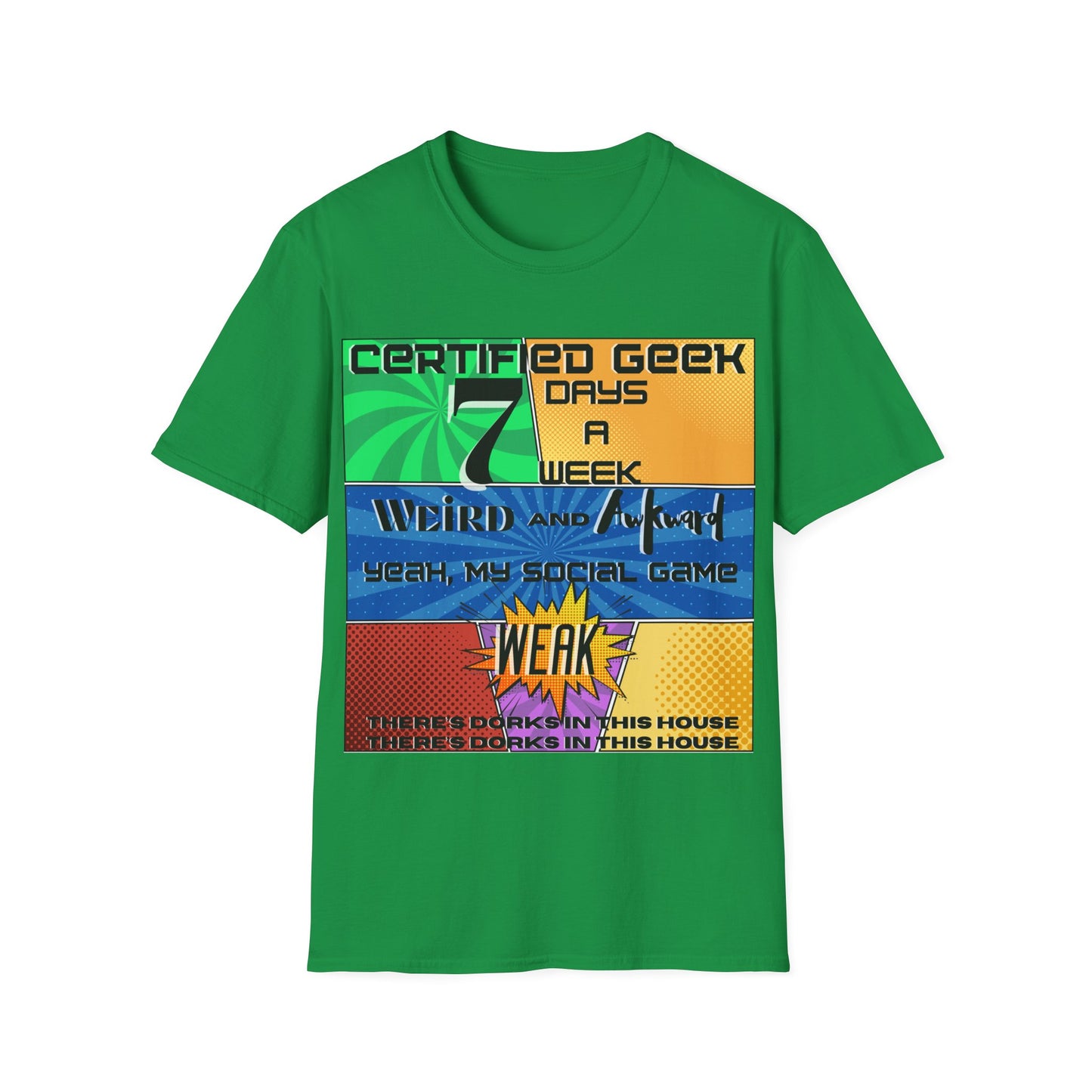 Certified Geek WAP Comic Unisex Softstyle T-Shirt