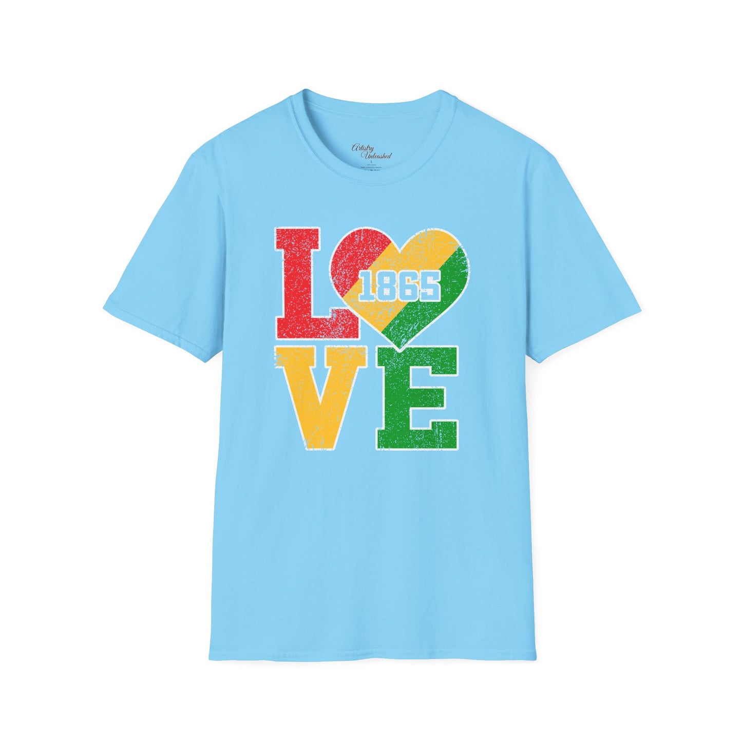 1865 Love Unisex Softstyle T-Shirt