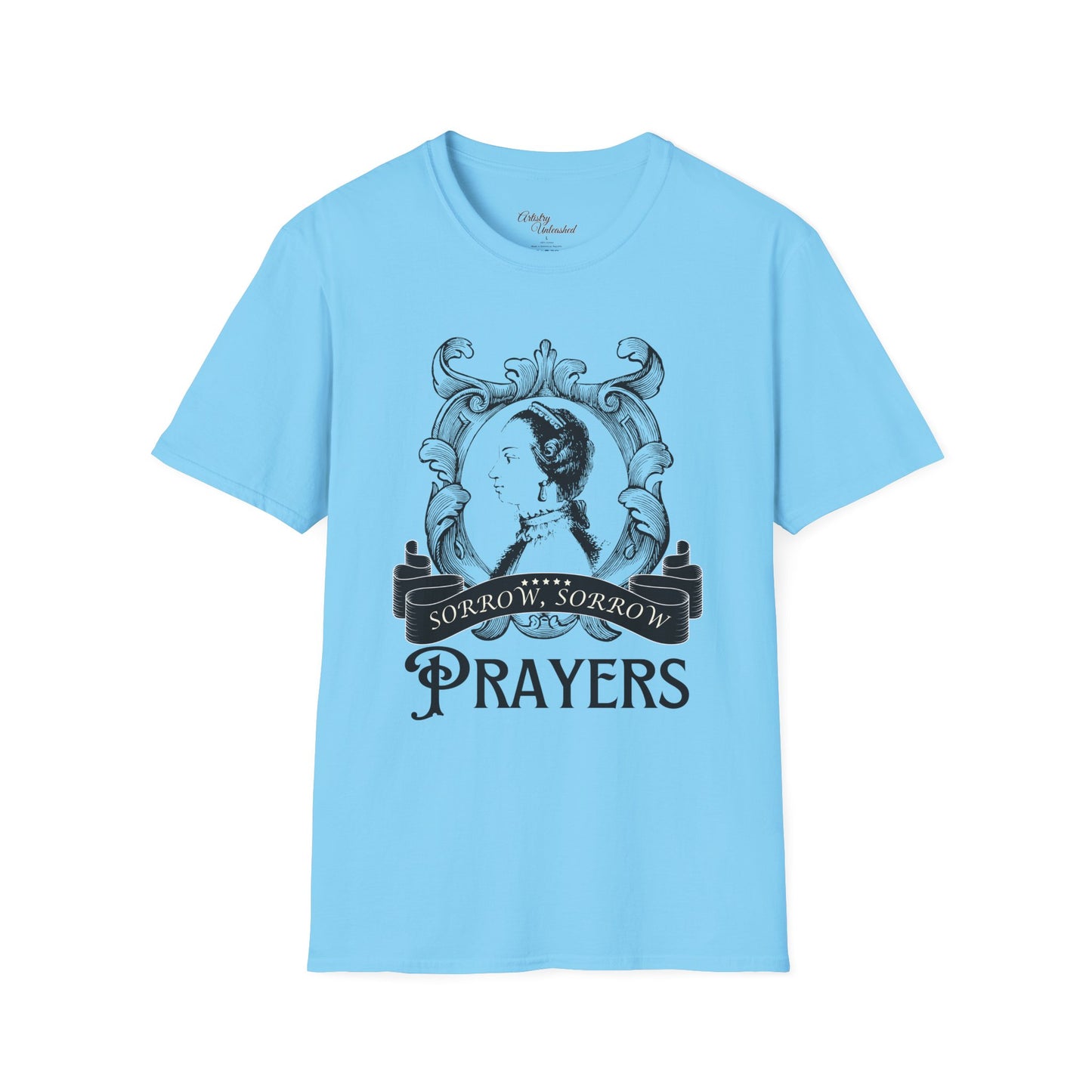 Sorry Sorry Prayers Queen Charlotte Unisex Softstyle T-Shirt