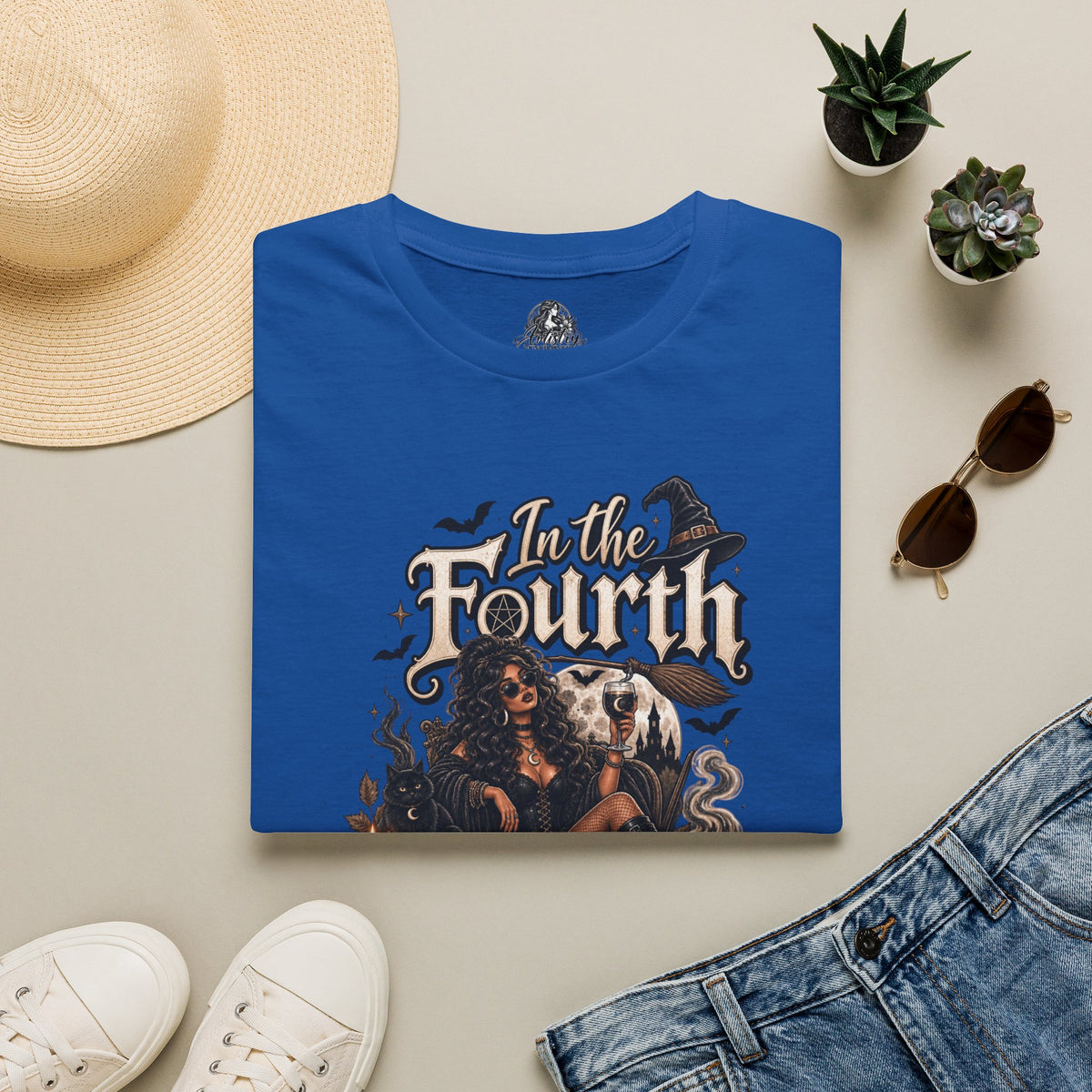 Fourth Sanderson Sister Halloween | Glam Ghost Design | Unisex Softstyle T-Shirt
