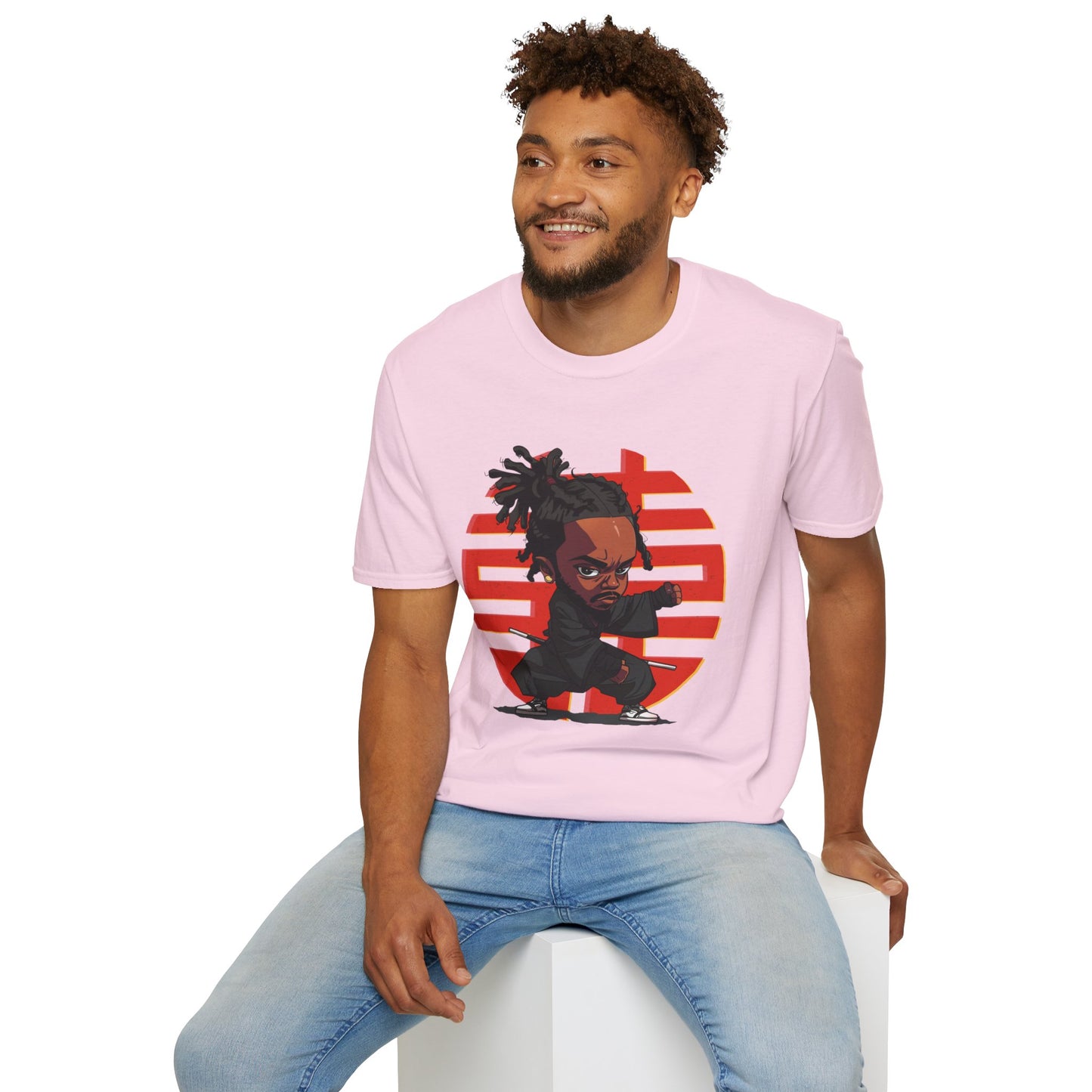 Kung Fu Kenny Unisex Softstyle T-Shirt